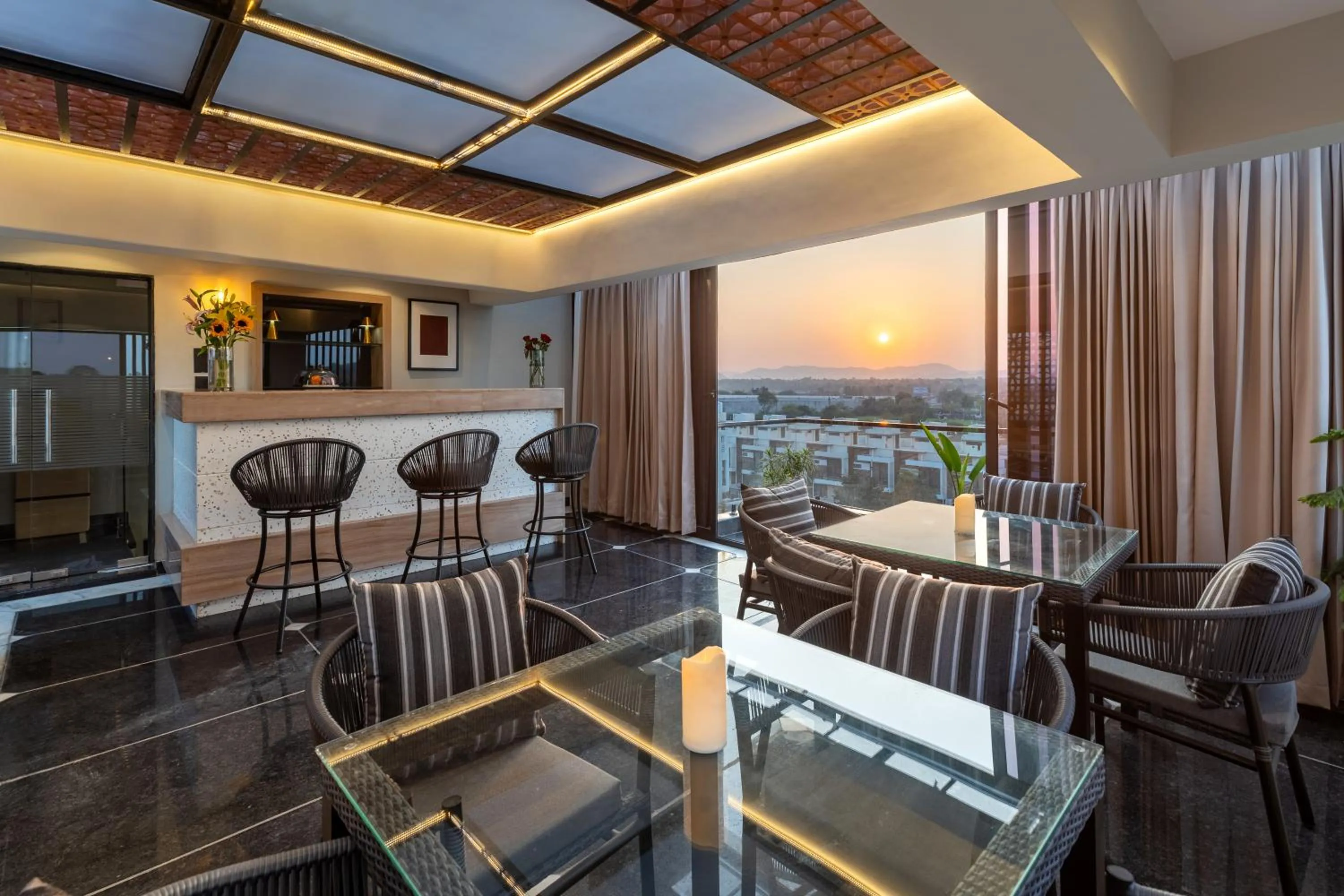 Restaurant/places to eat in My Downtown - Hotel Blue Chip Udaipur