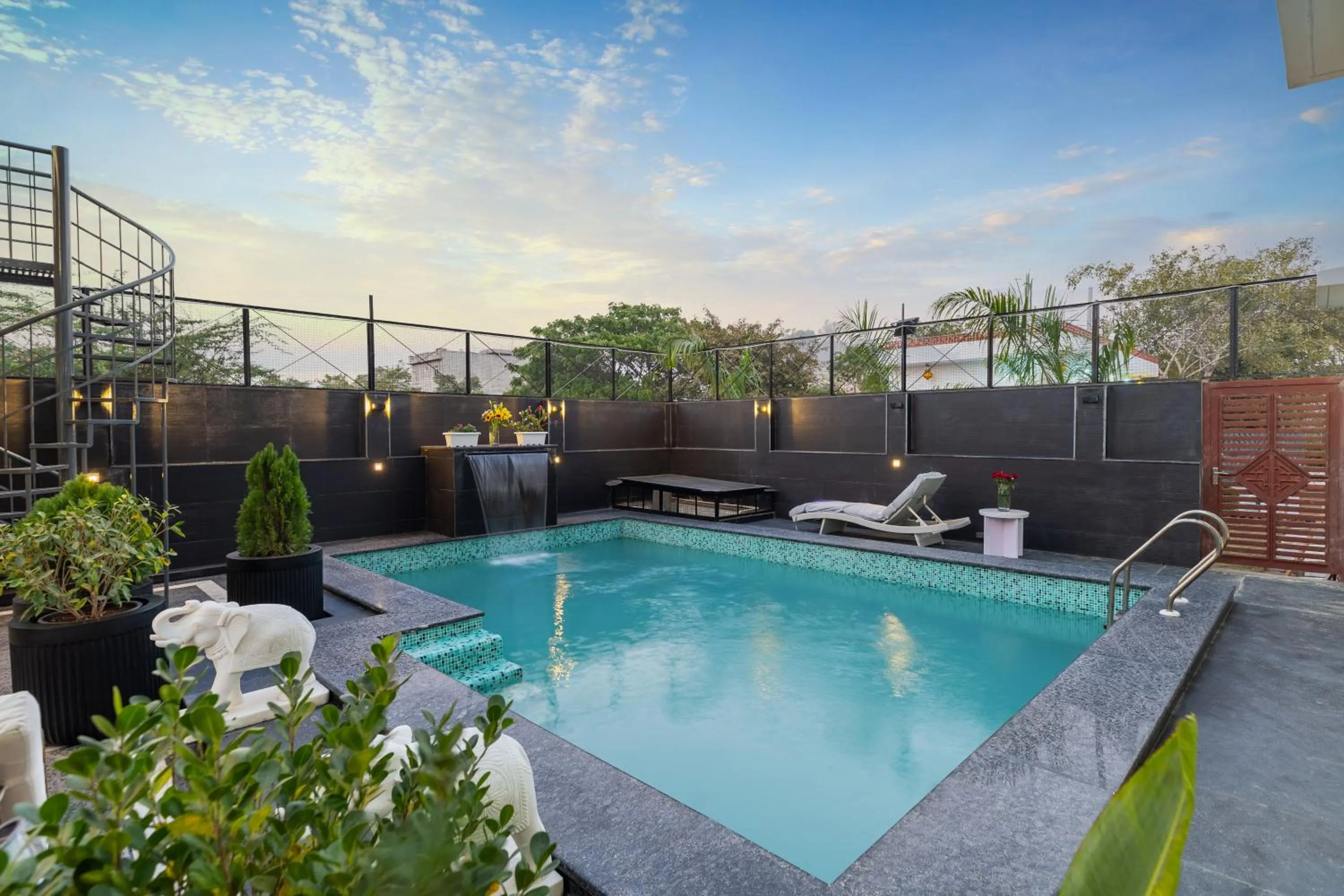 Pool view in My Downtown - Hotel Blue Chip Udaipur