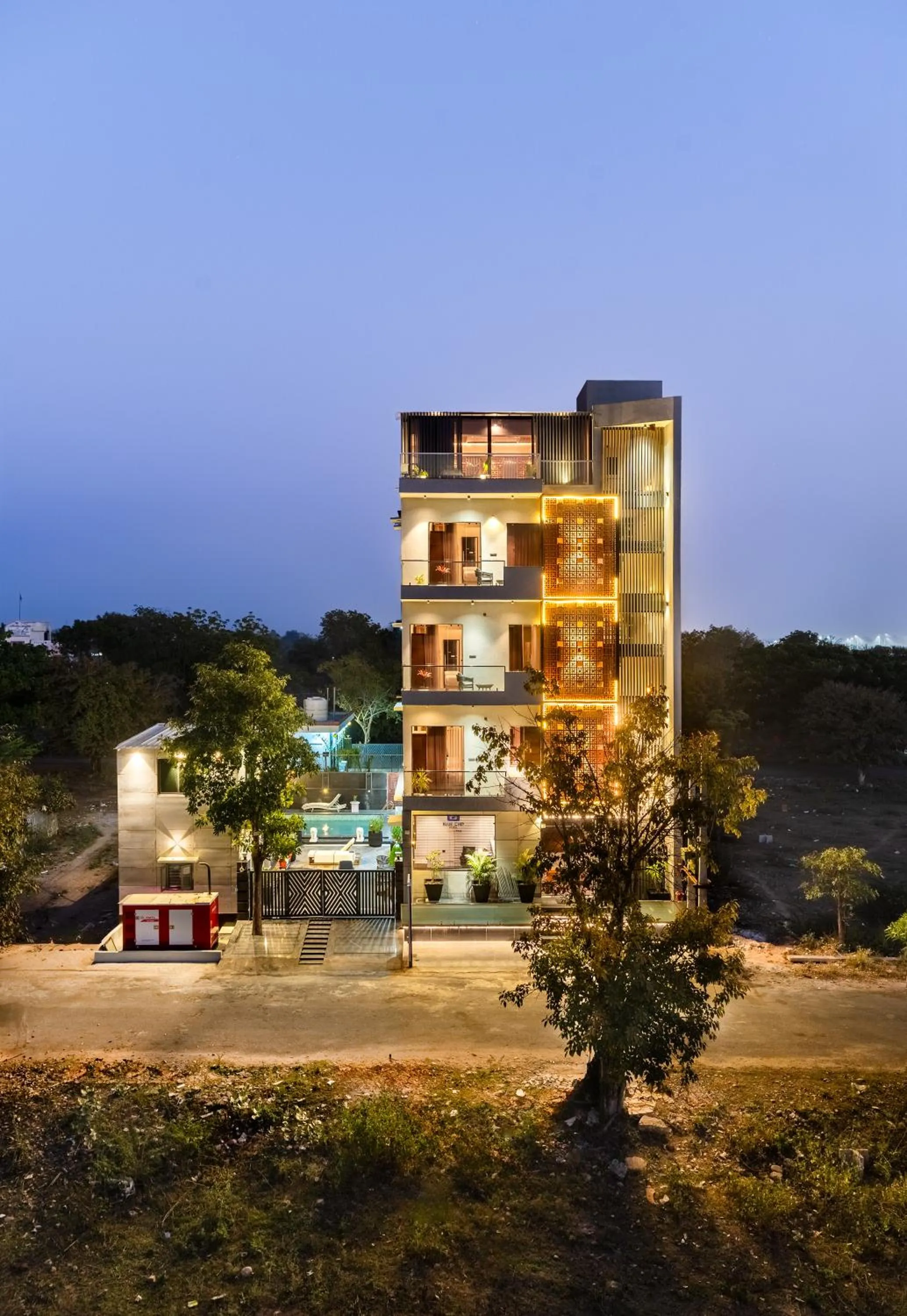 Property building in My Downtown - Hotel Blue Chip Udaipur