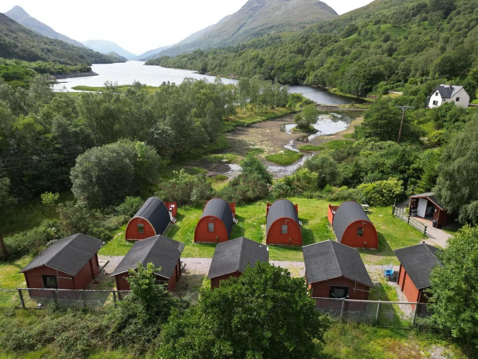 Property building in MacDonald Hotel & Cabins