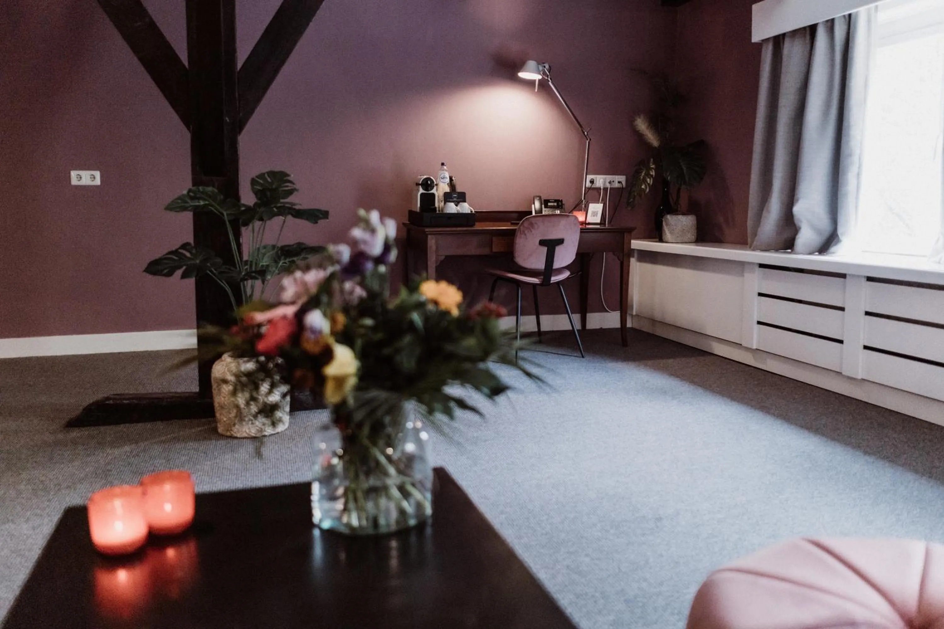 Decorative detail in Châteauhotel De Havixhorst