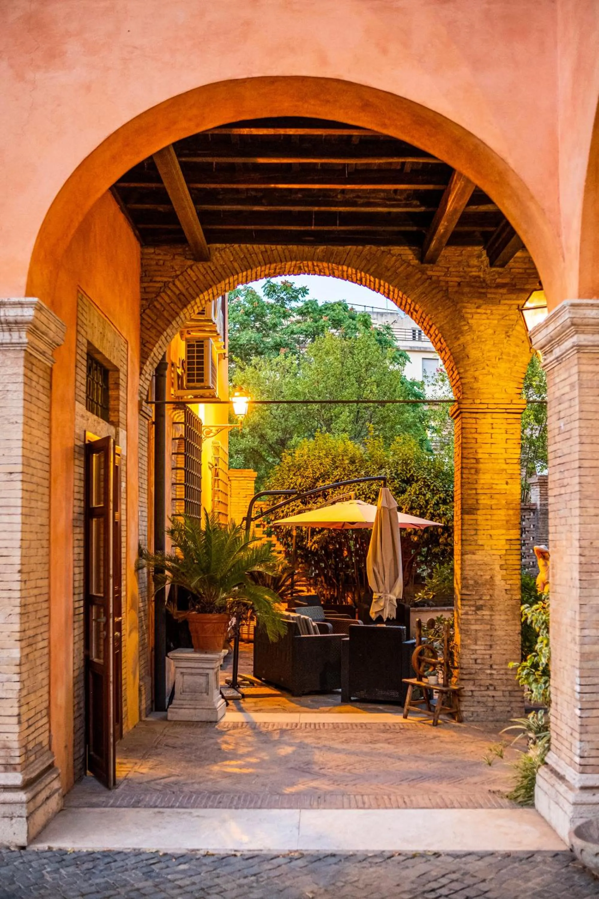 Patio in Villa Alberici