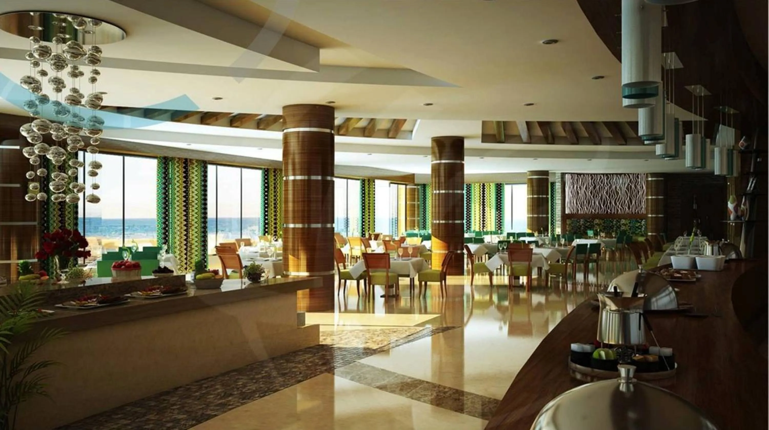 Restaurant/places to eat in Tolip Taba Resort And Spa