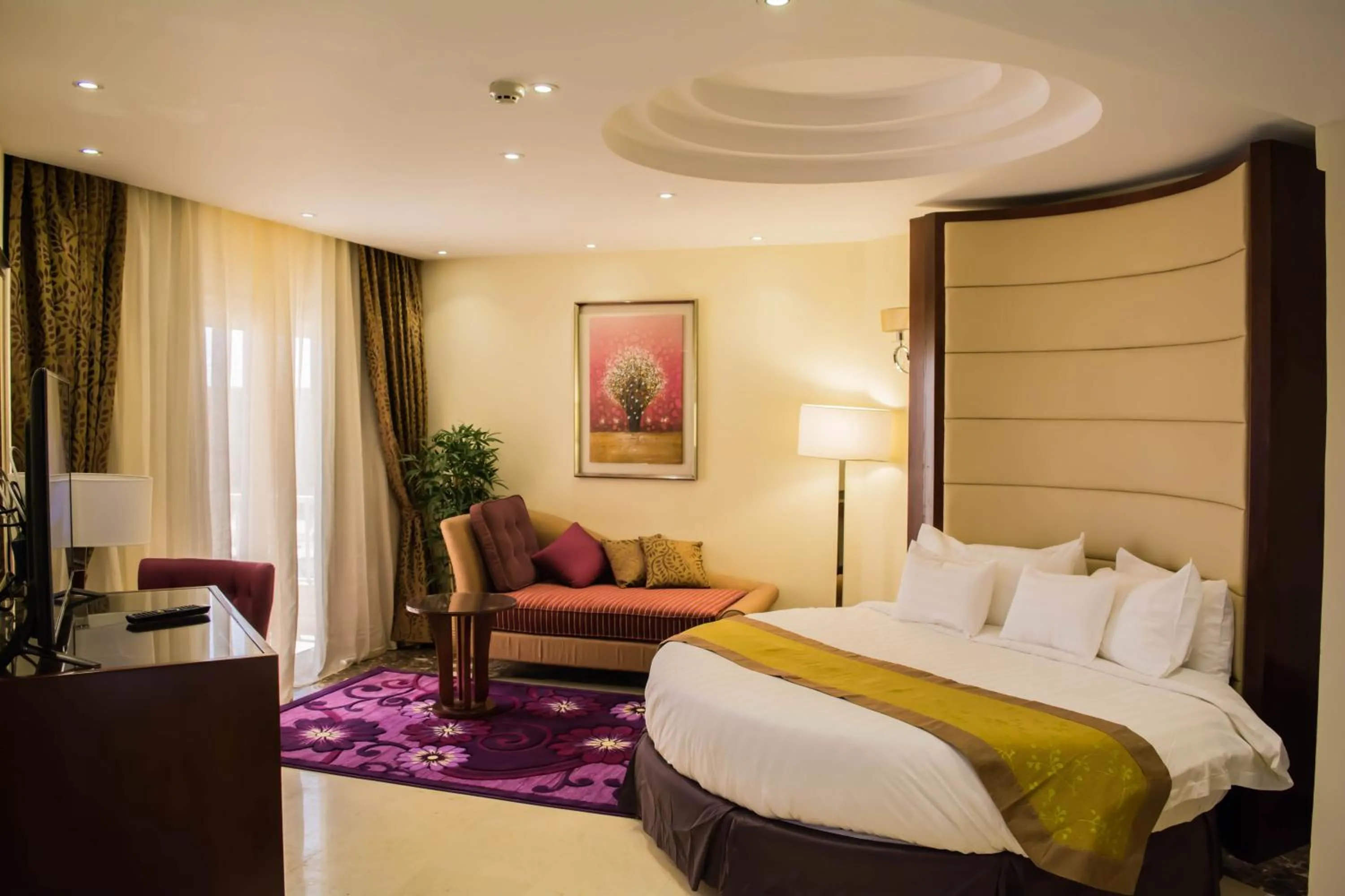 Bed in Tolip Taba Resort And Spa