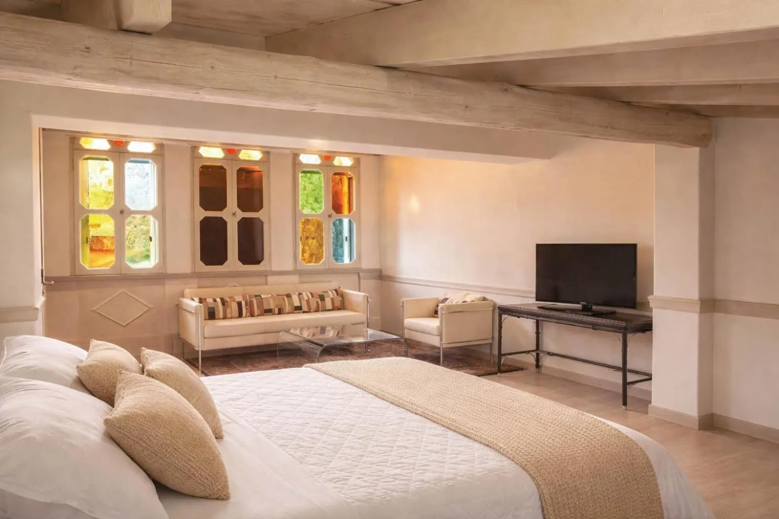 TV and multimedia, Bed in Boutique Hotel Bogliaco