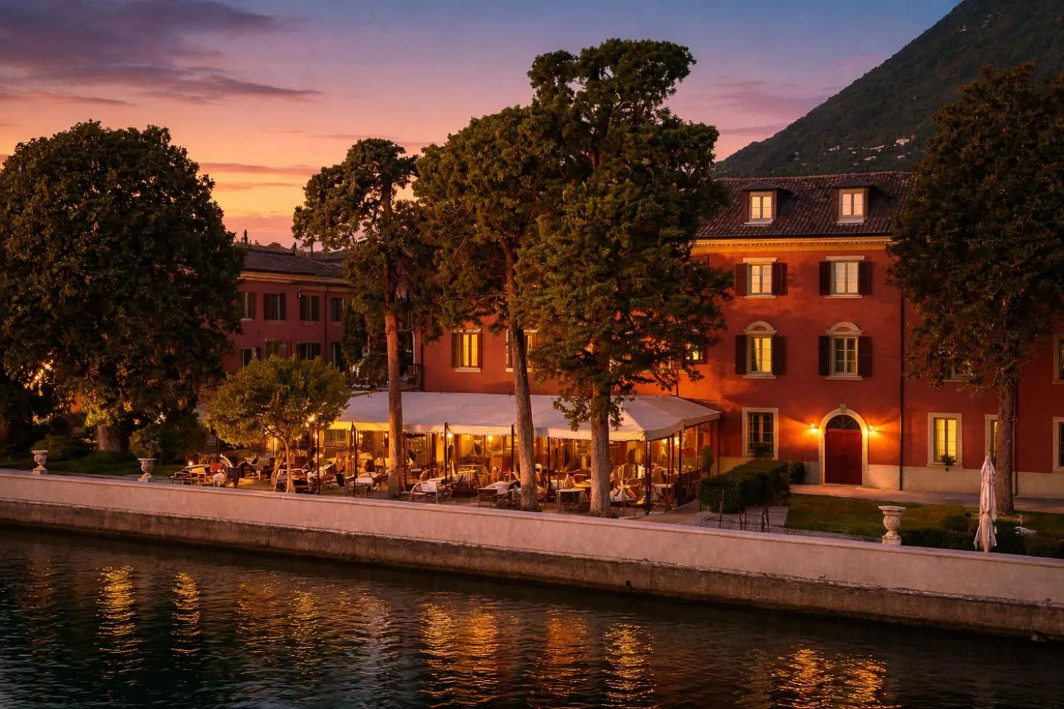 Property building in Boutique Hotel Bogliaco