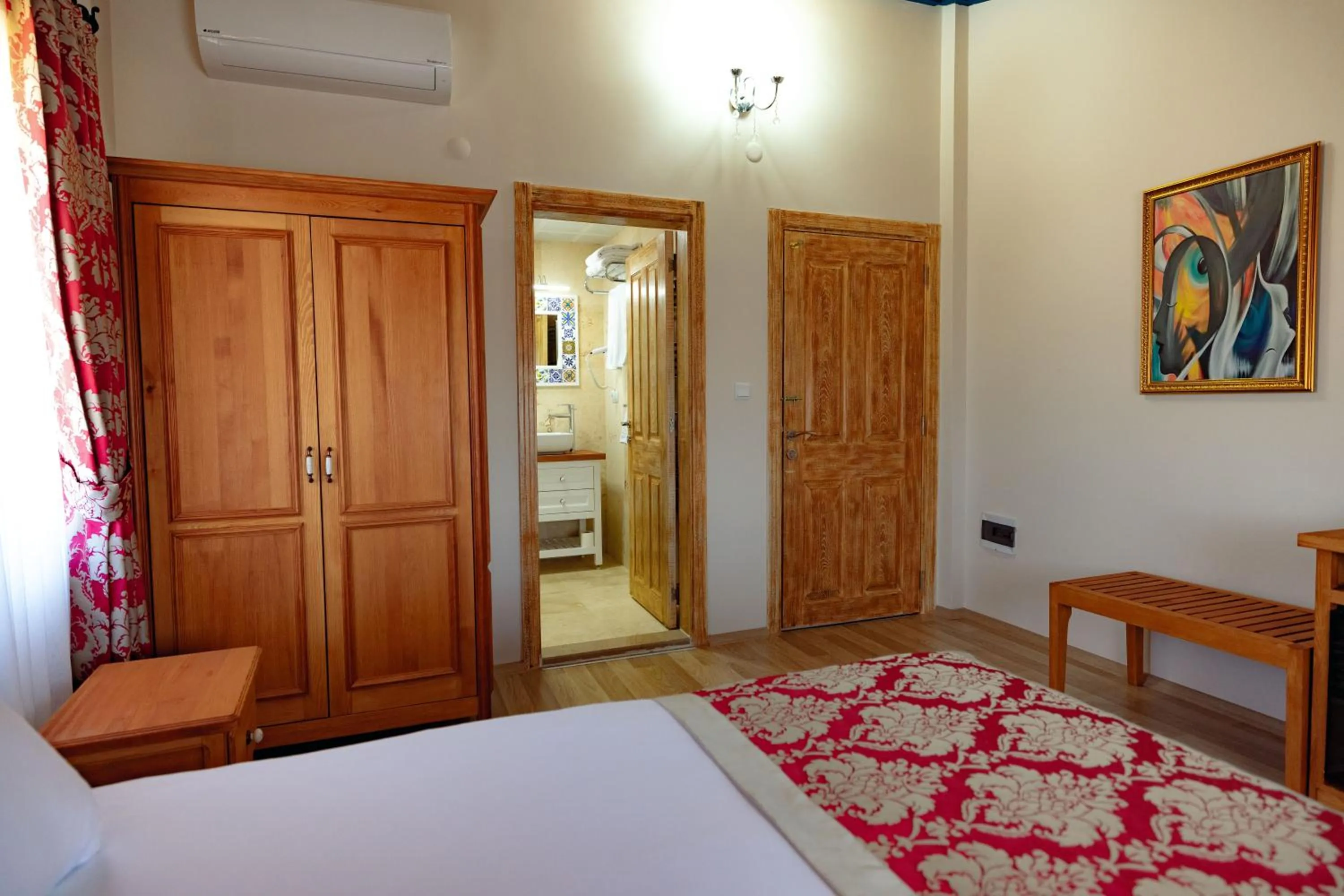 Bed in Cappadocia Villa Comfort