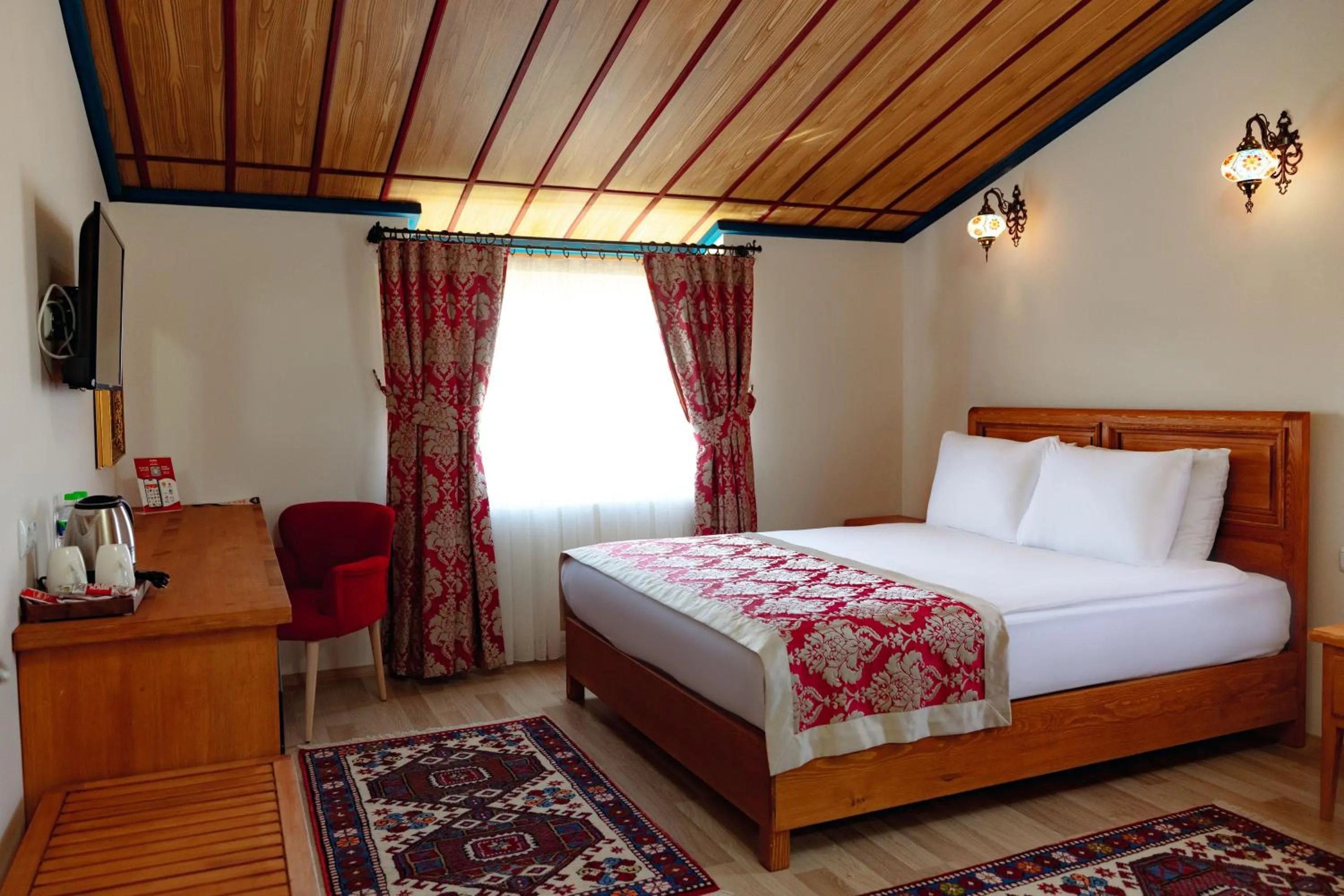Bed in Cappadocia Villa Comfort
