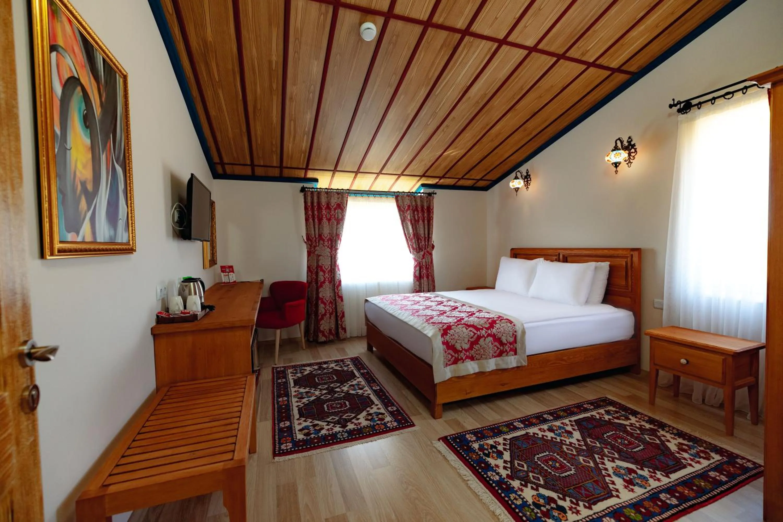Bed in Cappadocia Villa Comfort
