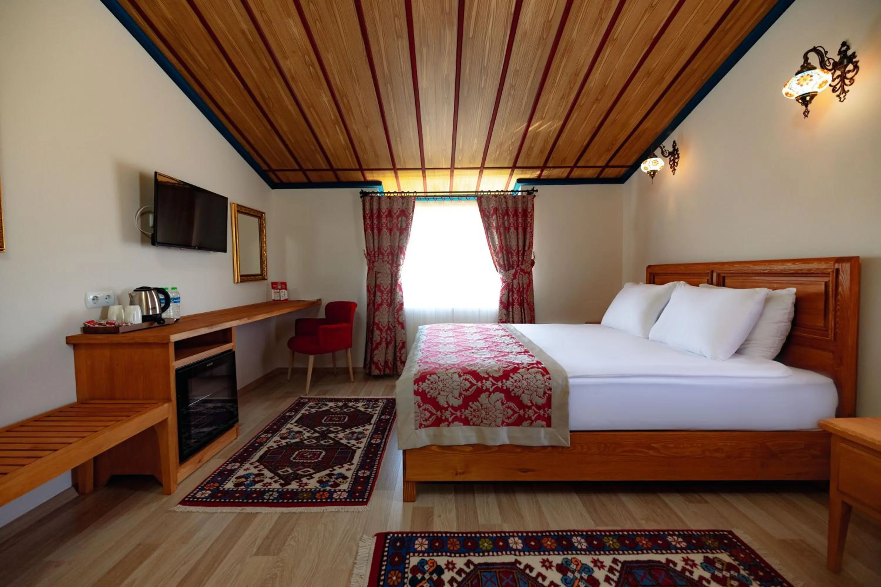 Bed in Cappadocia Villa Comfort