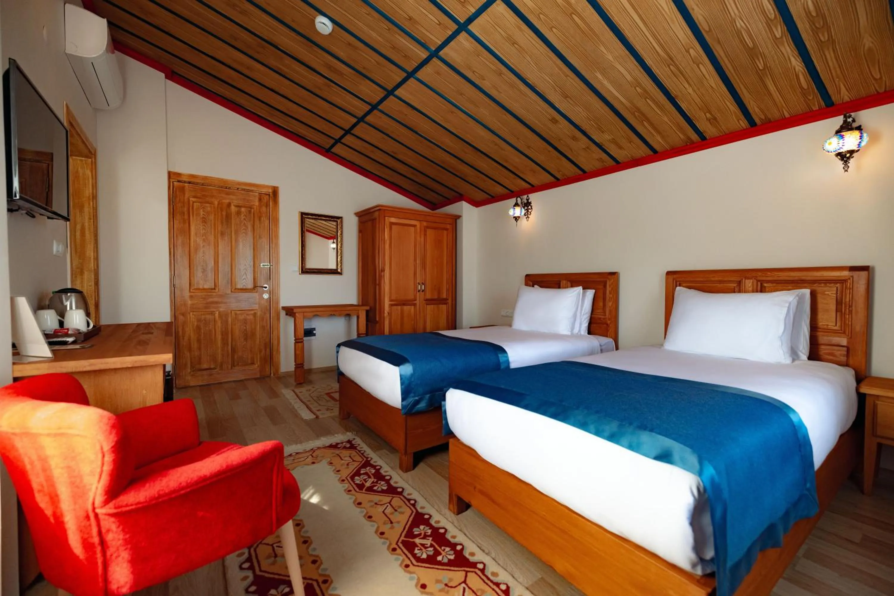 Bed in Cappadocia Villa Comfort