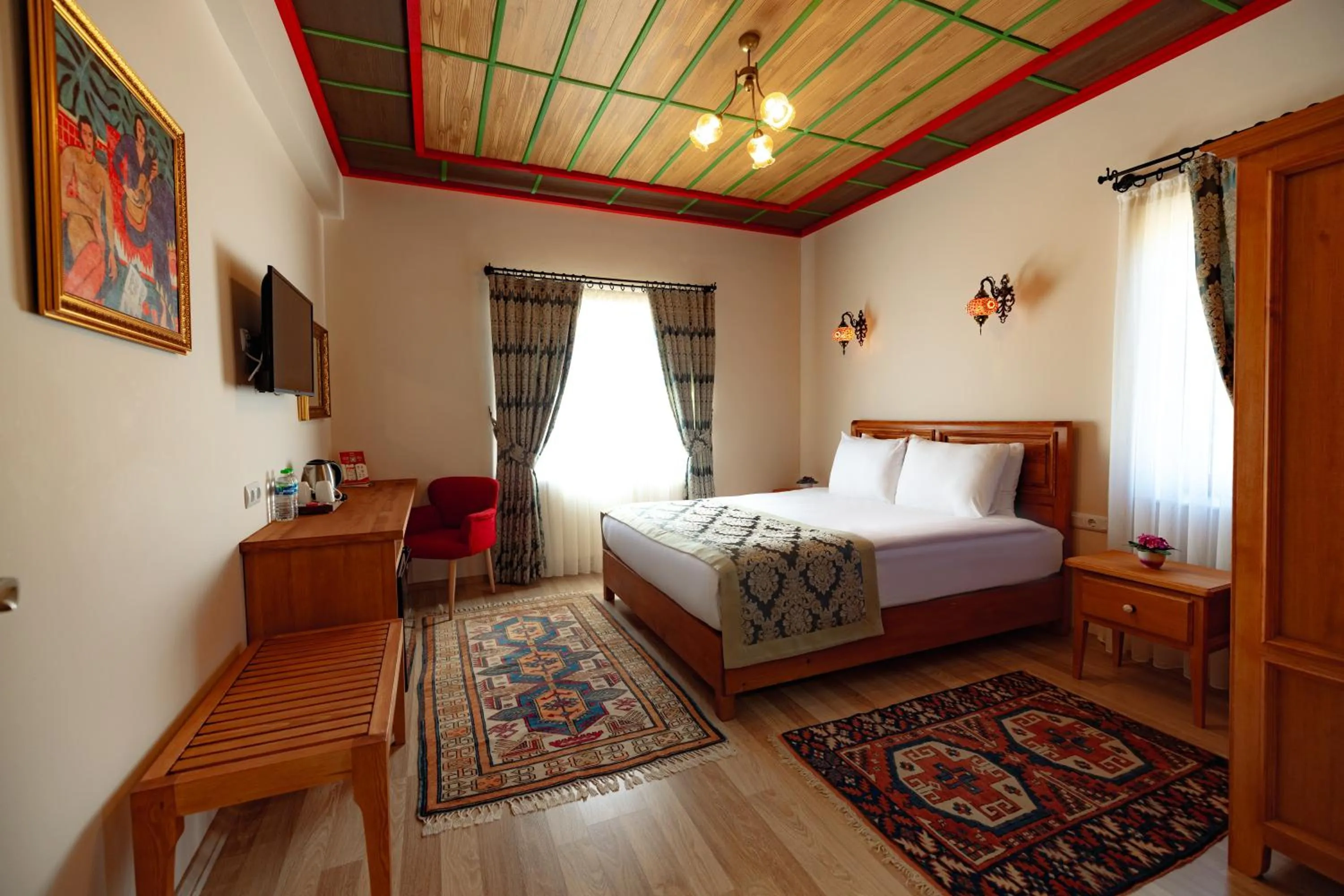 Bed in Cappadocia Villa Comfort