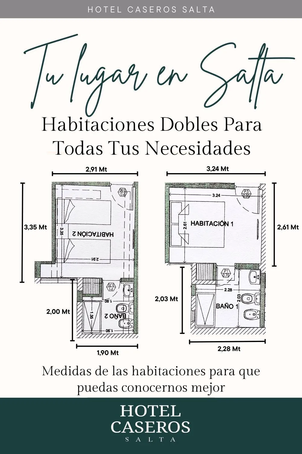 Floor plan in Hotel Caseros Salta