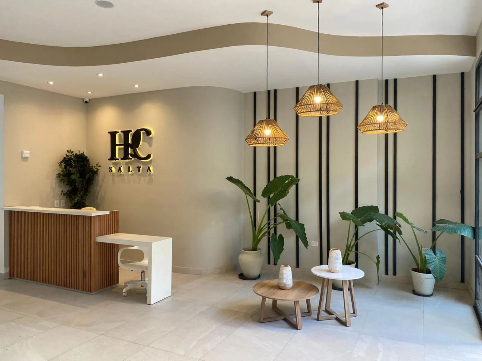 Lobby or reception in Hotel Caseros Salta