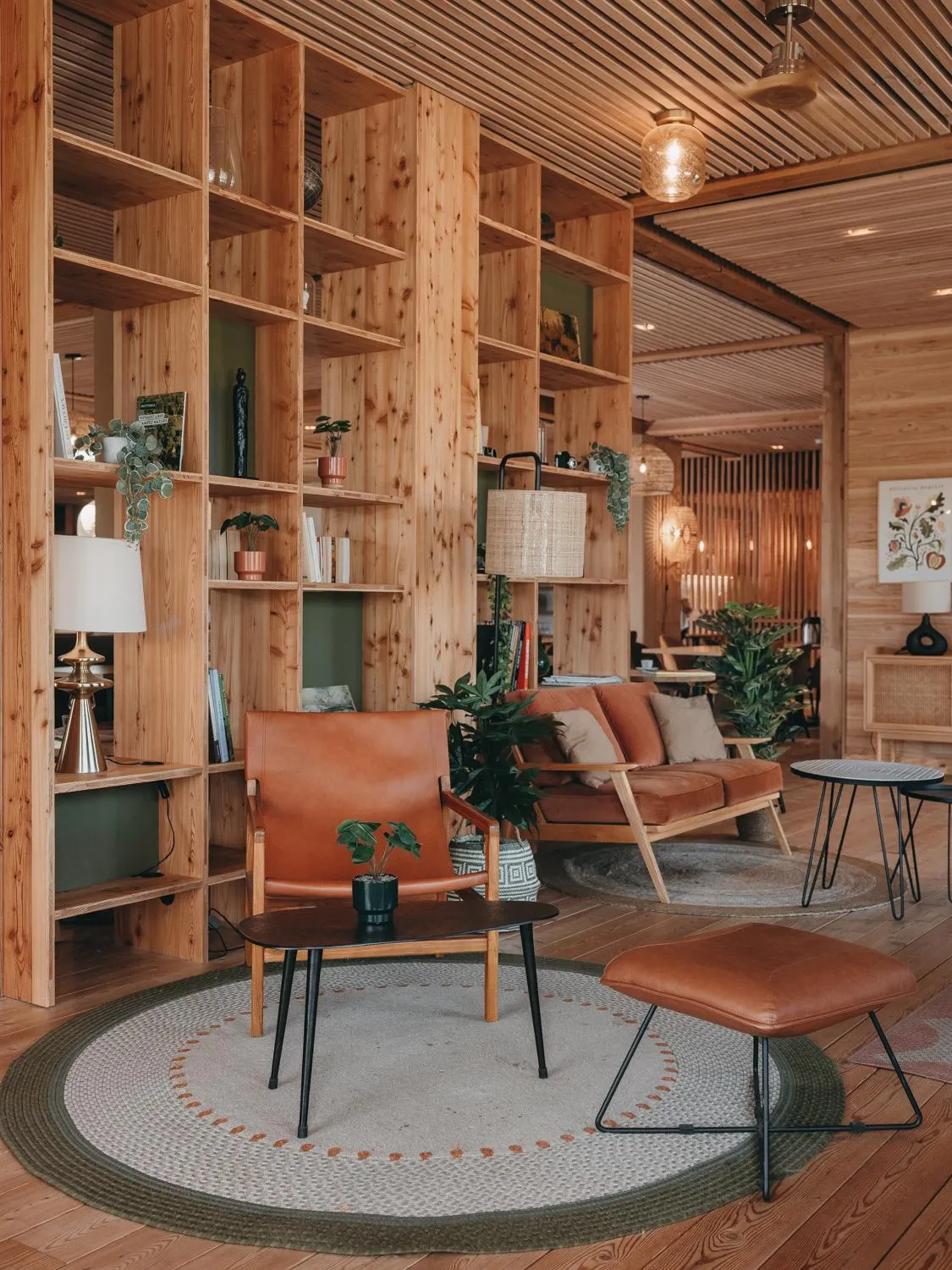Seating area in Hôtel le Bout du Parc de Versailles