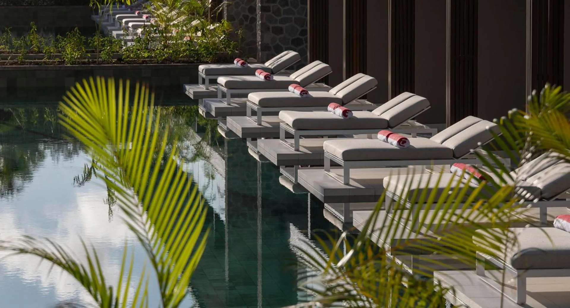 Pool view in Avani+ Barbarons Seychelles