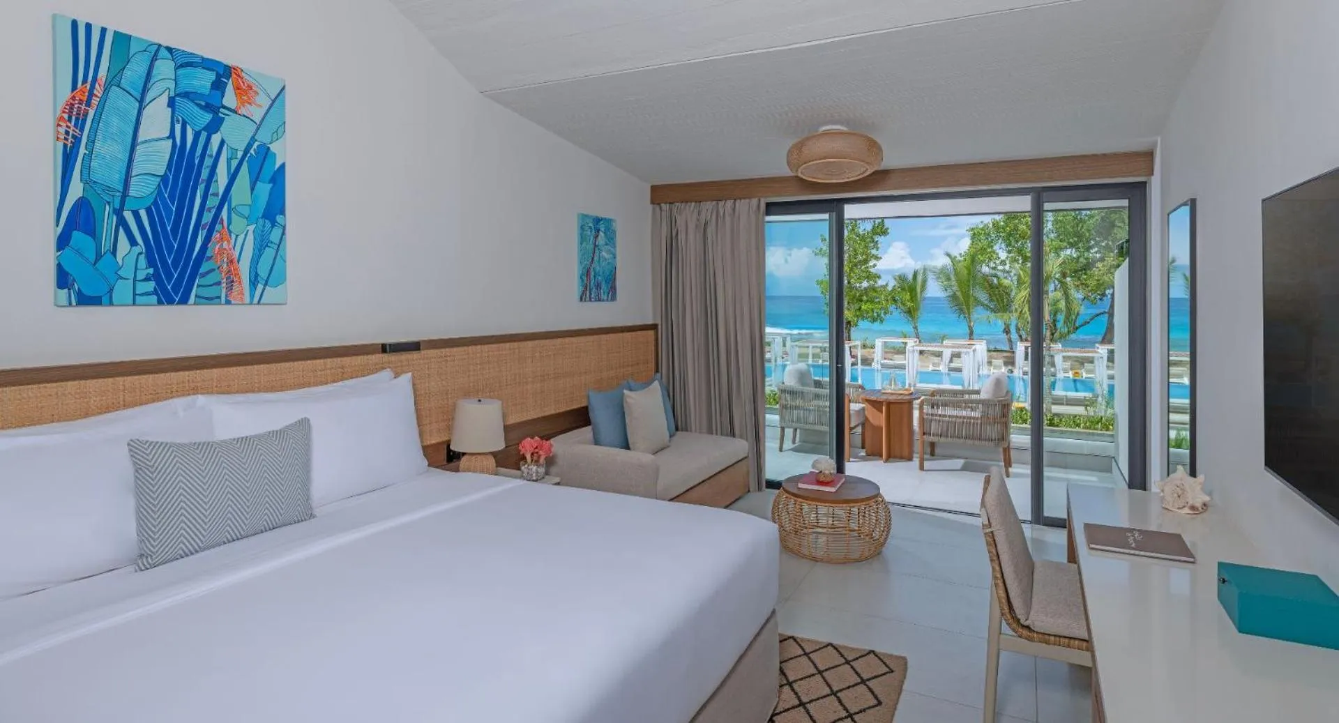 Bedroom, Bed in Avani+ Barbarons Seychelles