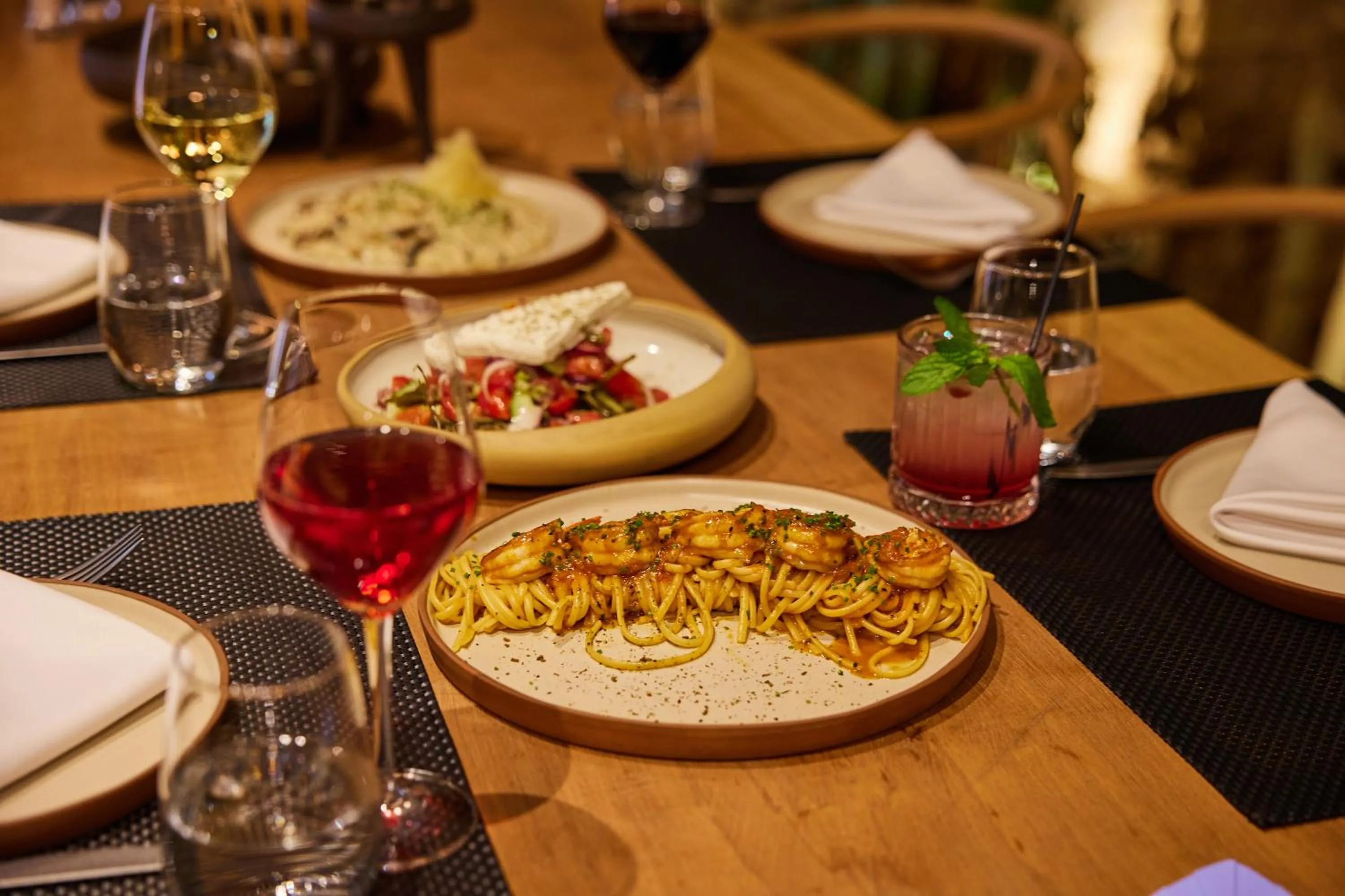 Dinner in Sun Aeriko