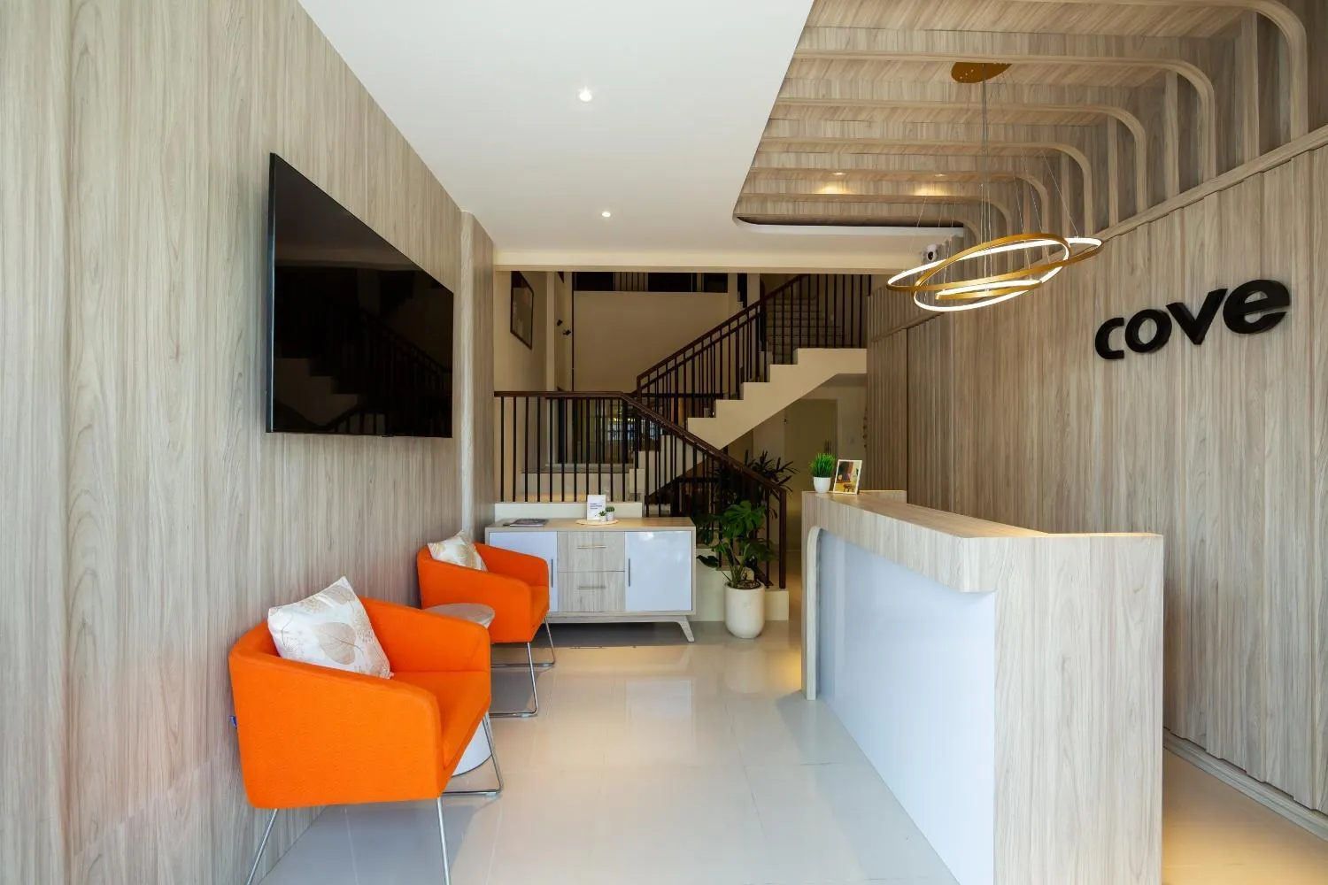 Lobby or reception in Cove Tripuri House Bali