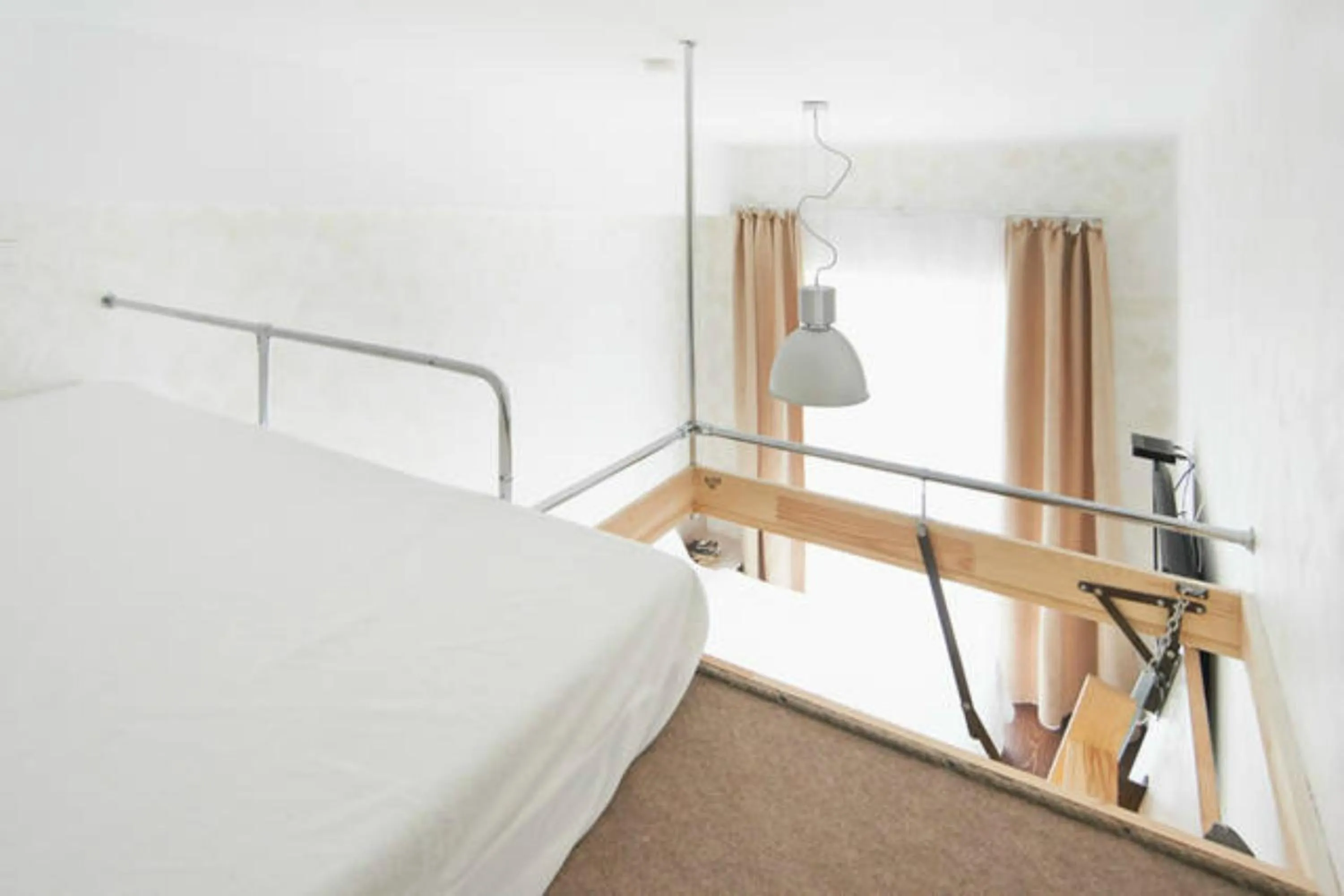 Bed in Natalex MicroLofts