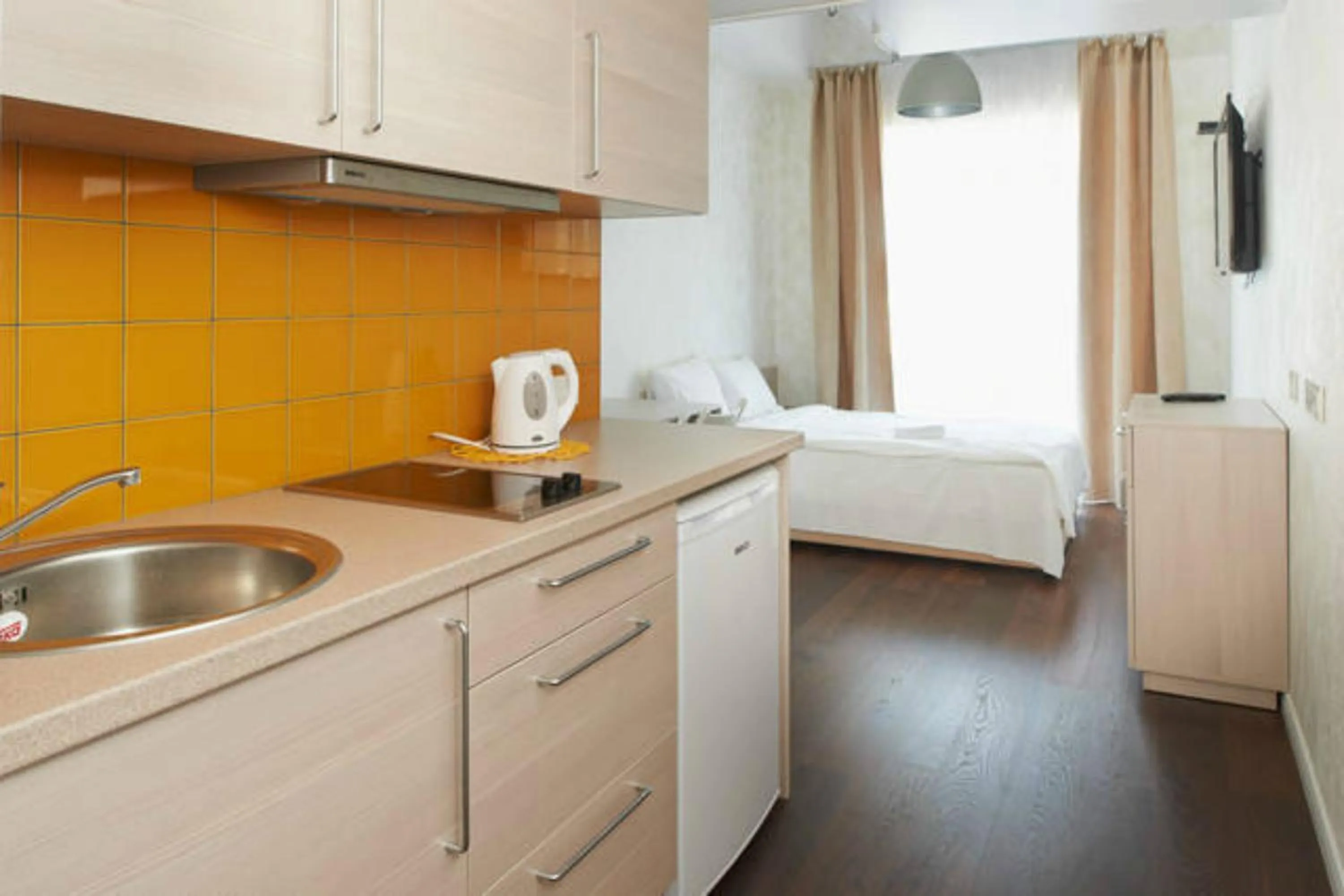 Kitchen or kitchenette in Natalex MicroLofts