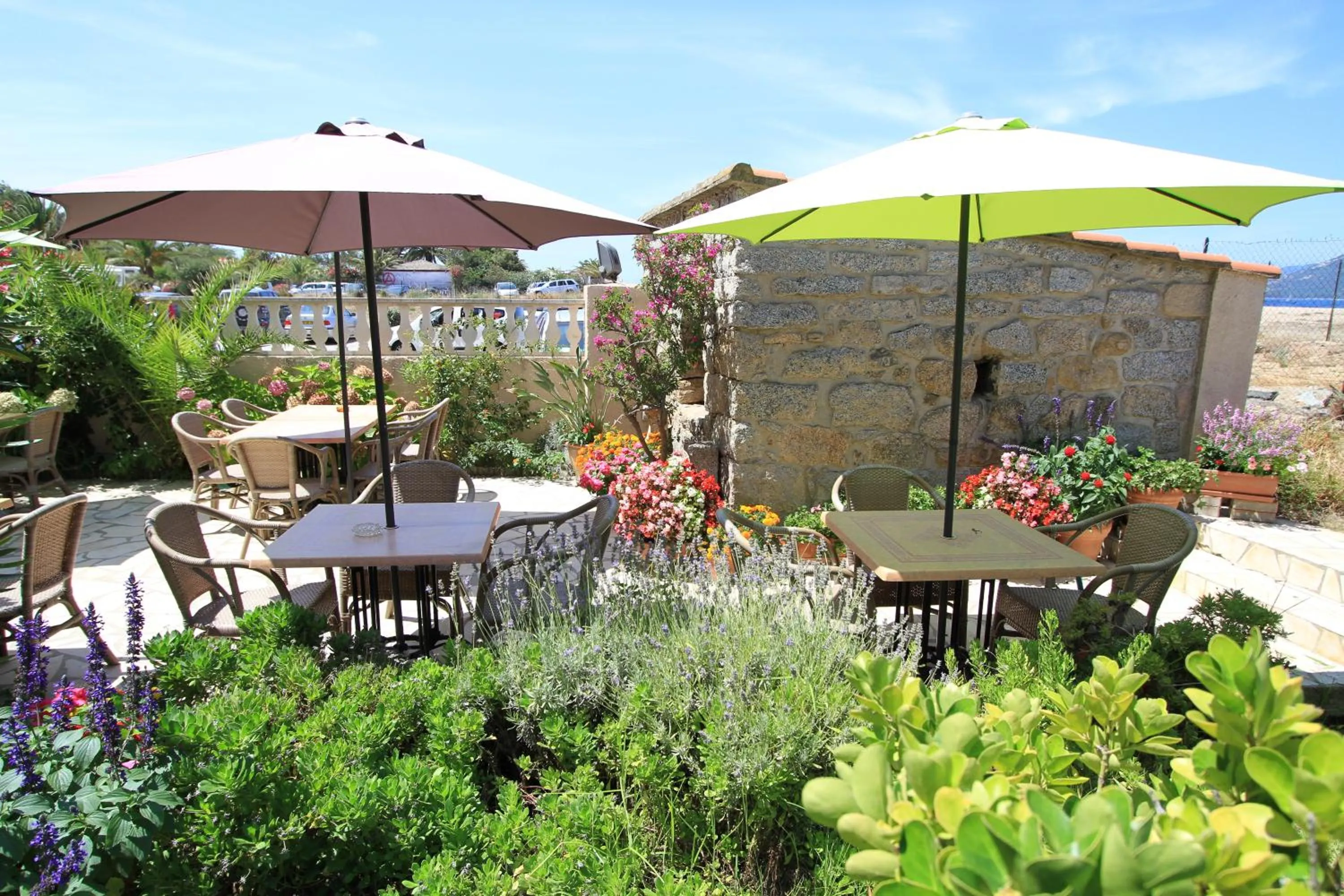 Balcony/Terrace in Hôtel Beach