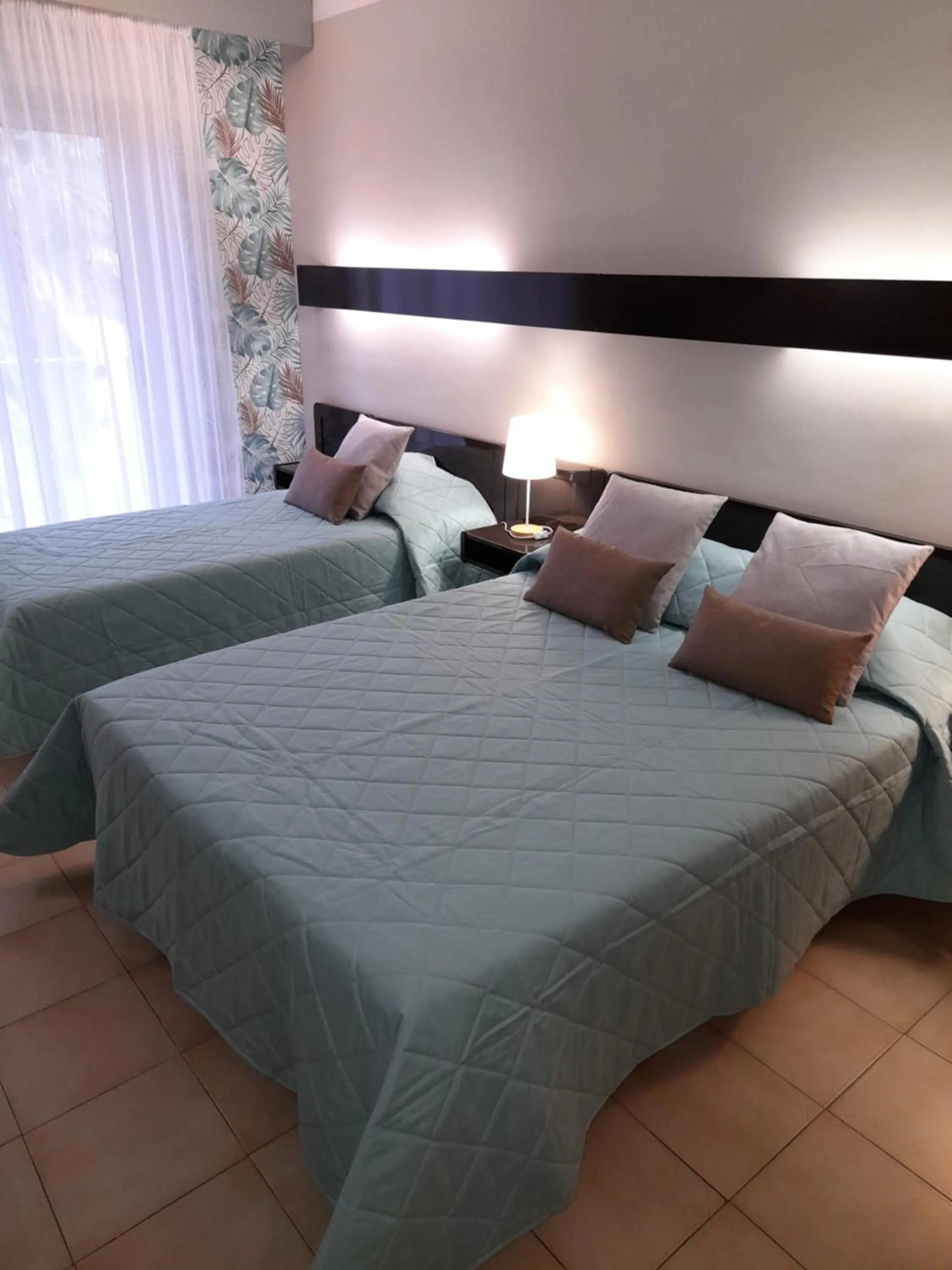 Bed in Hôtel Beach