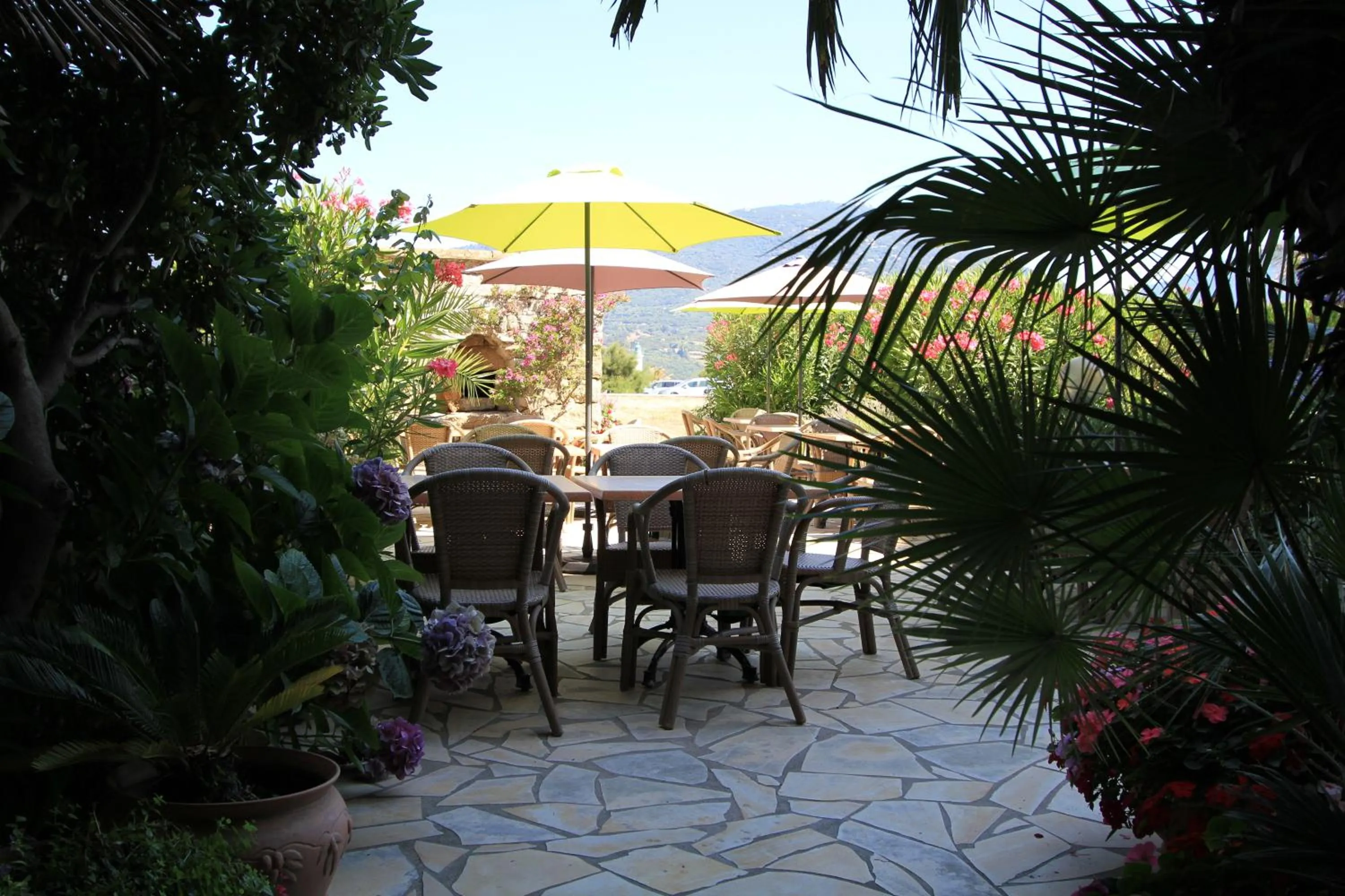 Balcony/Terrace in Hôtel Beach