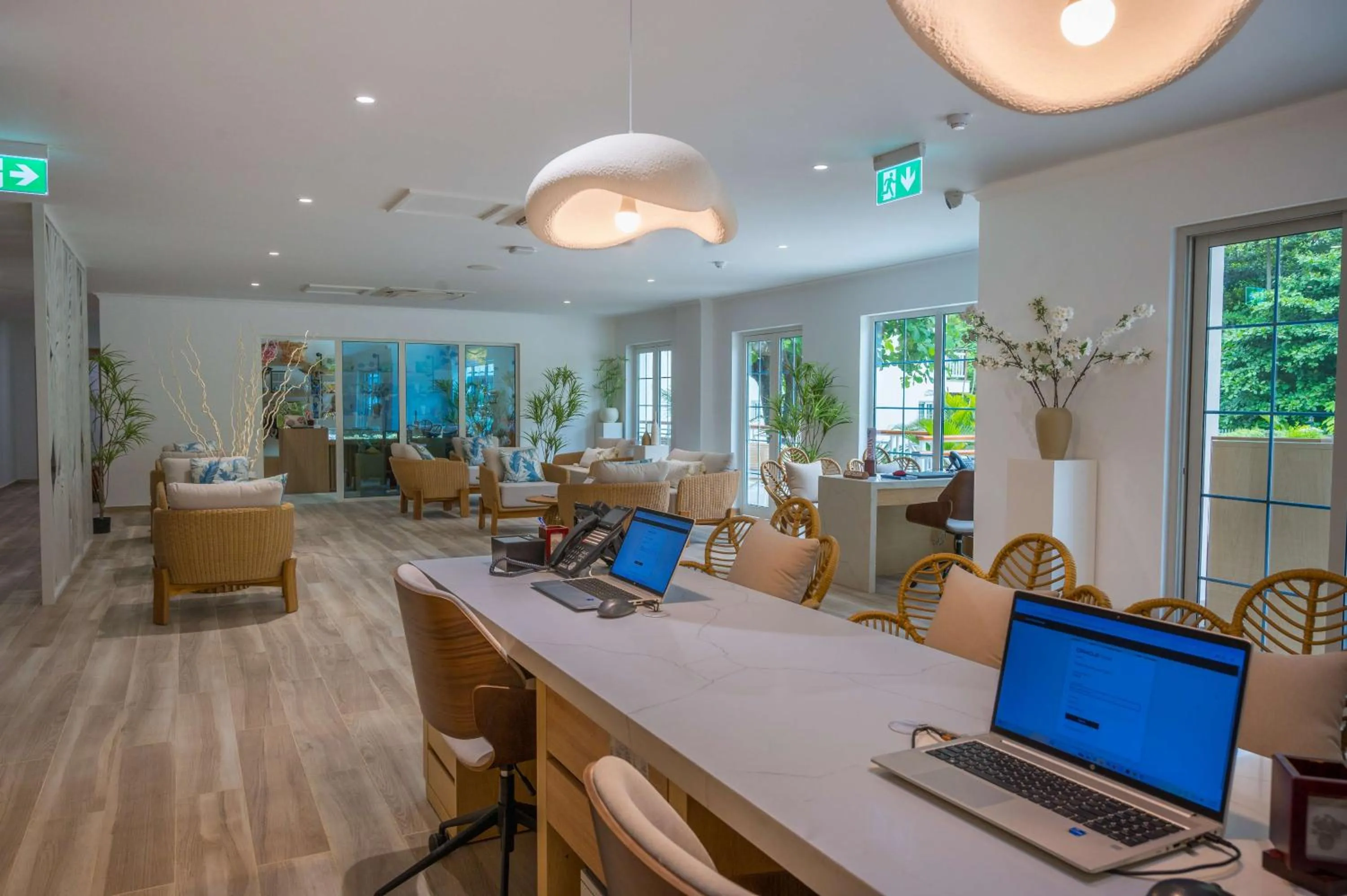 Lobby or reception in Acajou Beach Resort