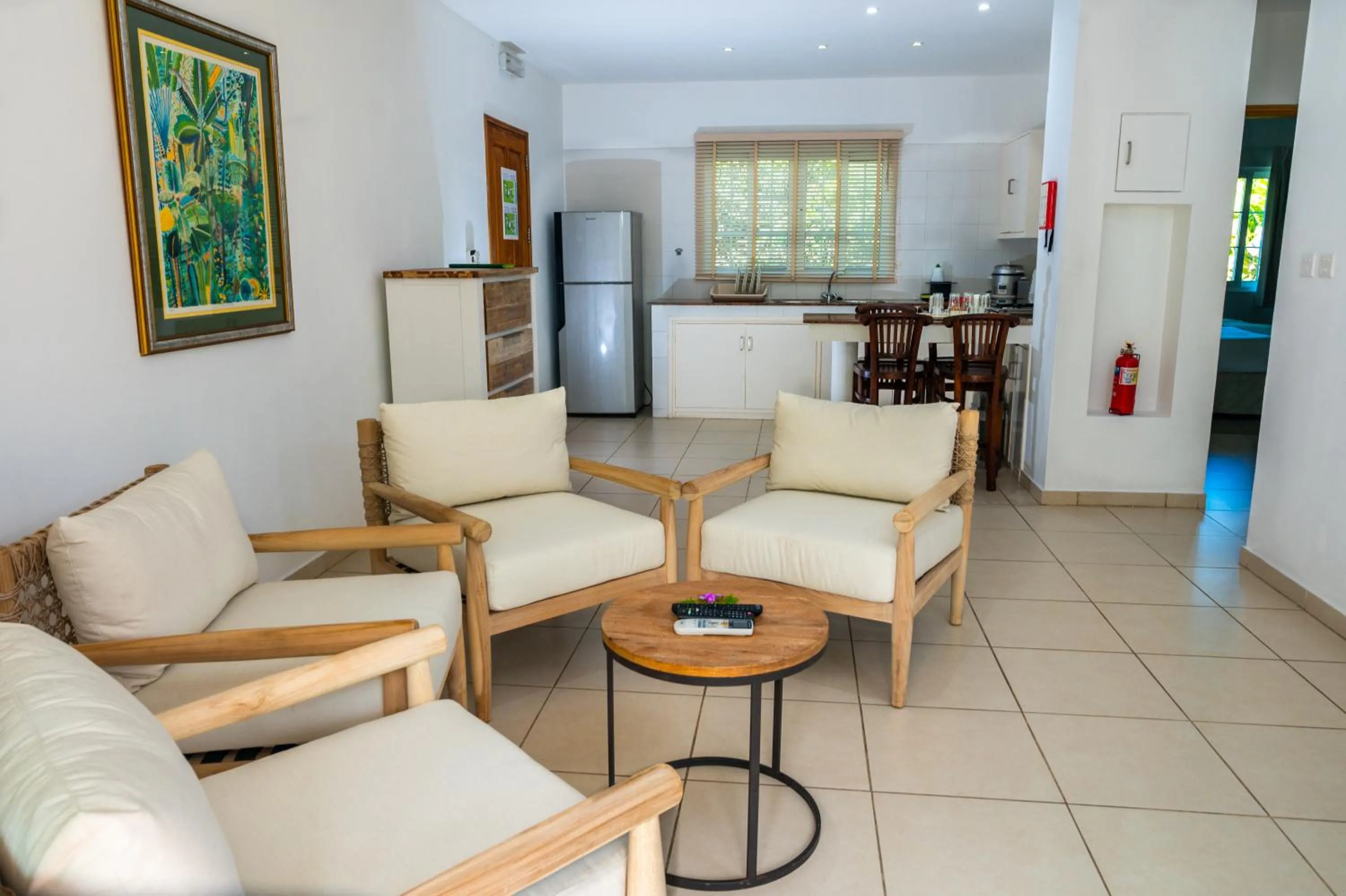 Living room in Acajou Beach Resort