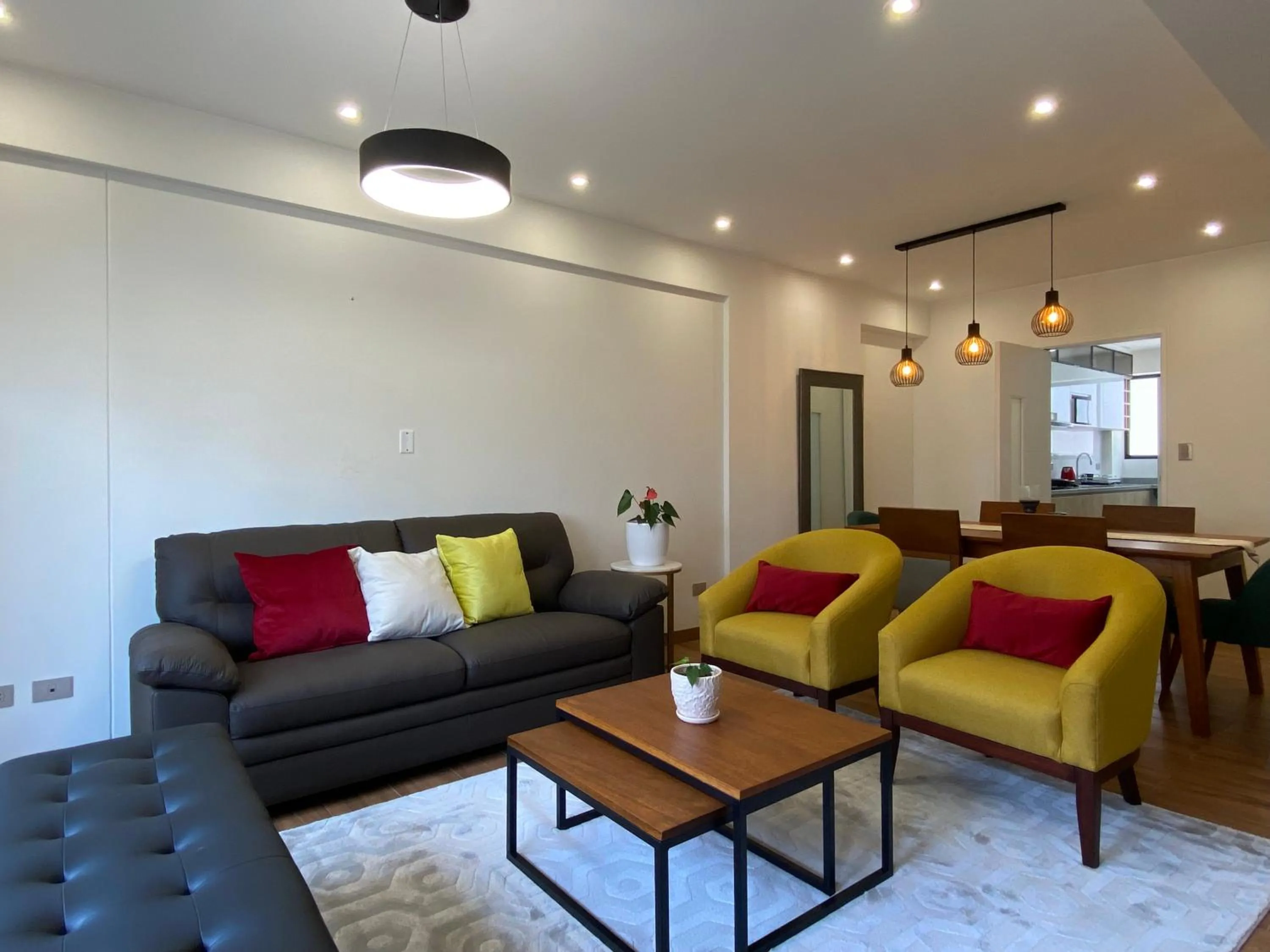 Living room in Borgoño By Wynwood House