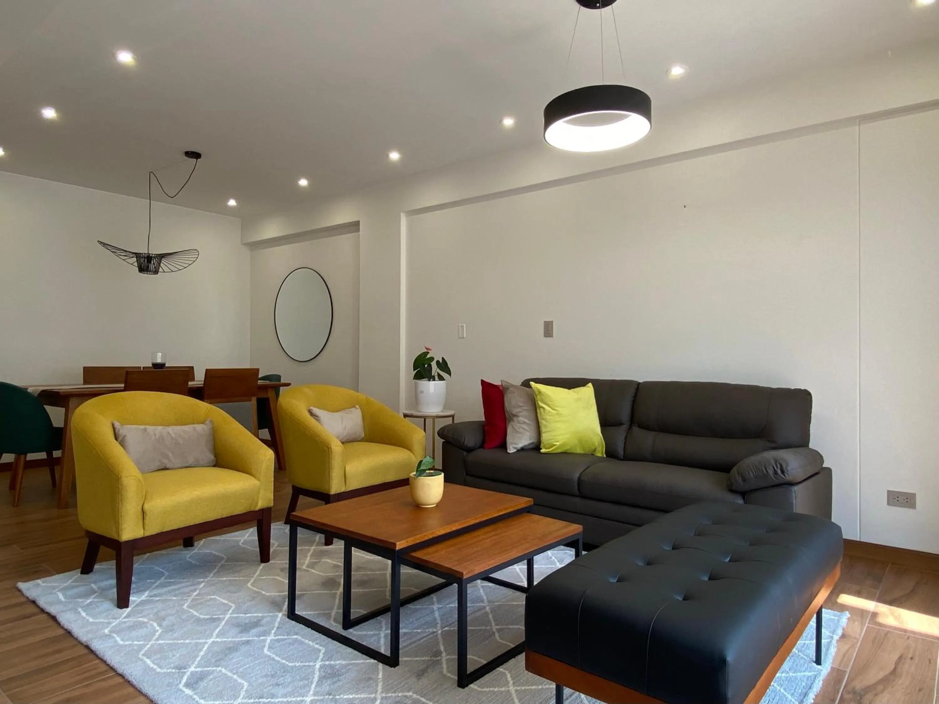 Living room in Borgoño By Wynwood House