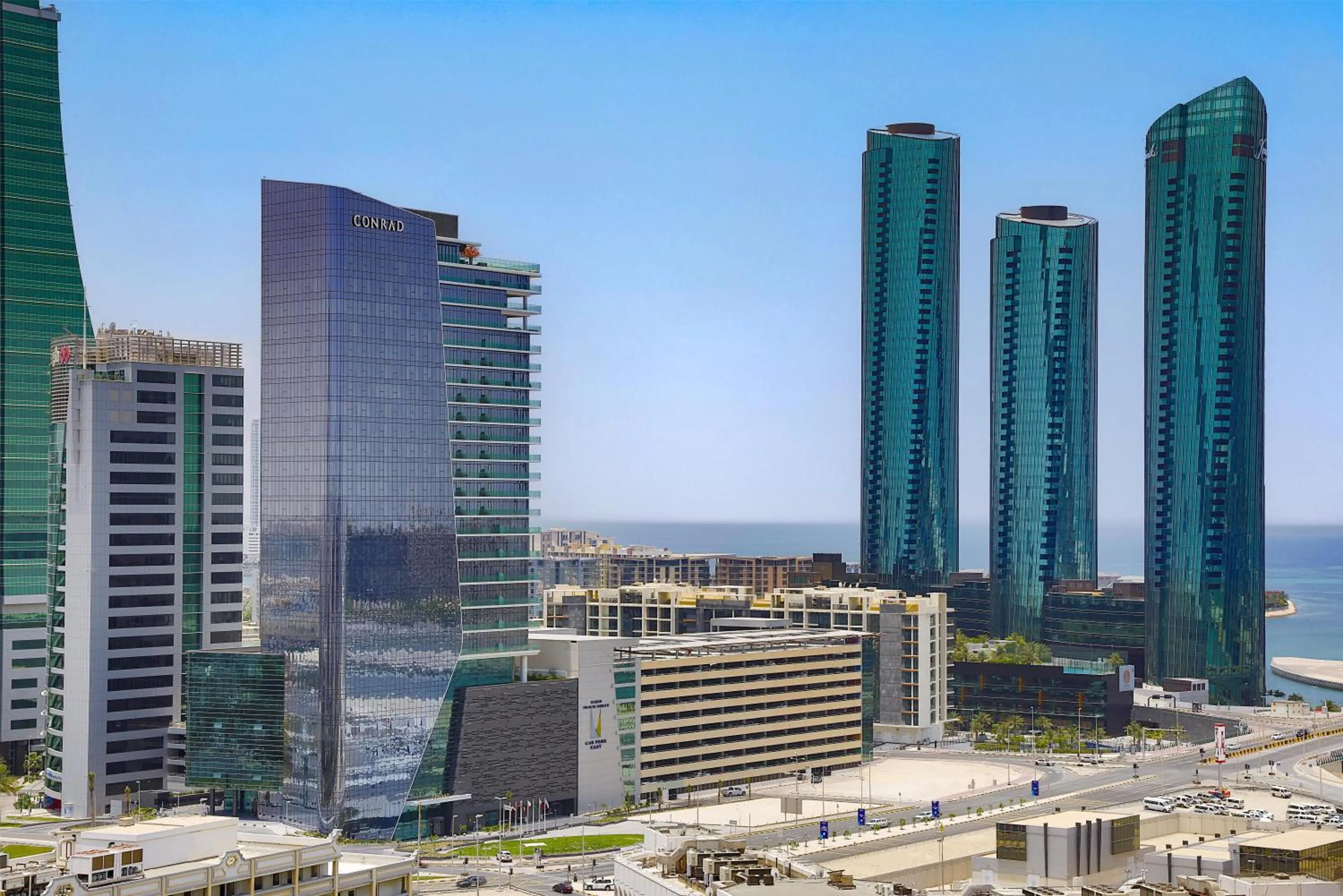 Property building in Conrad Bahrain Financial Harbour