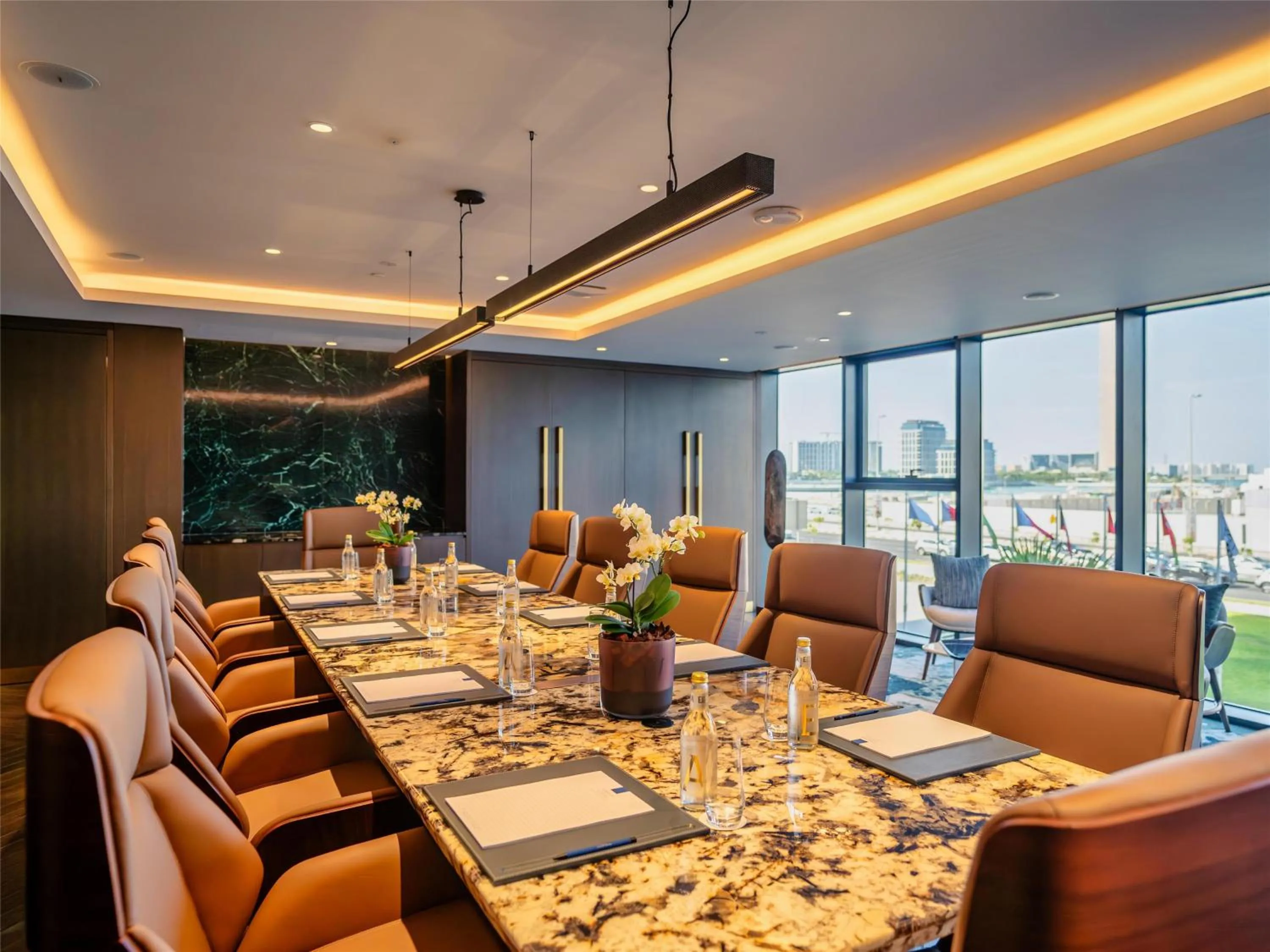 Meeting/conference room in Conrad Bahrain Financial Harbour