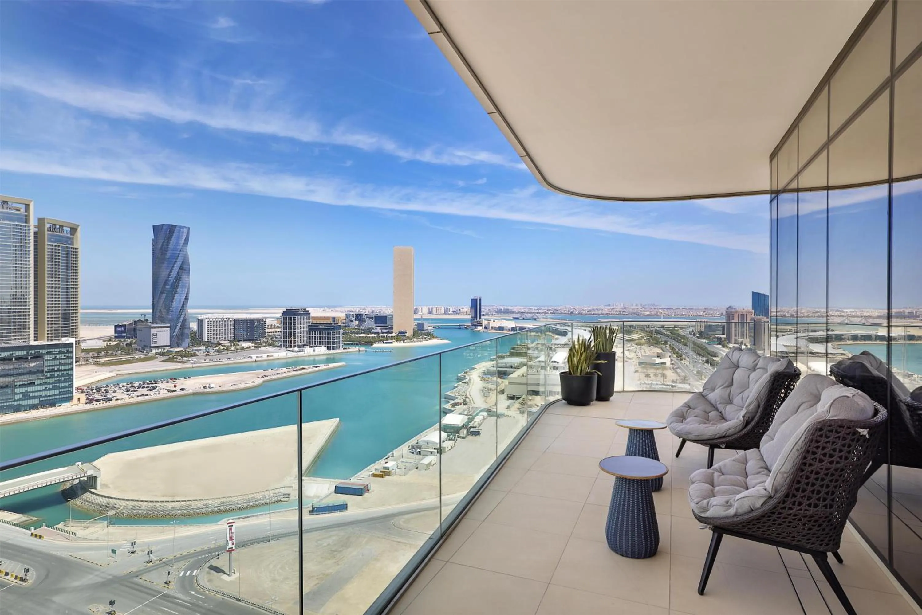 View (from property/room) in Conrad Bahrain Financial Harbour