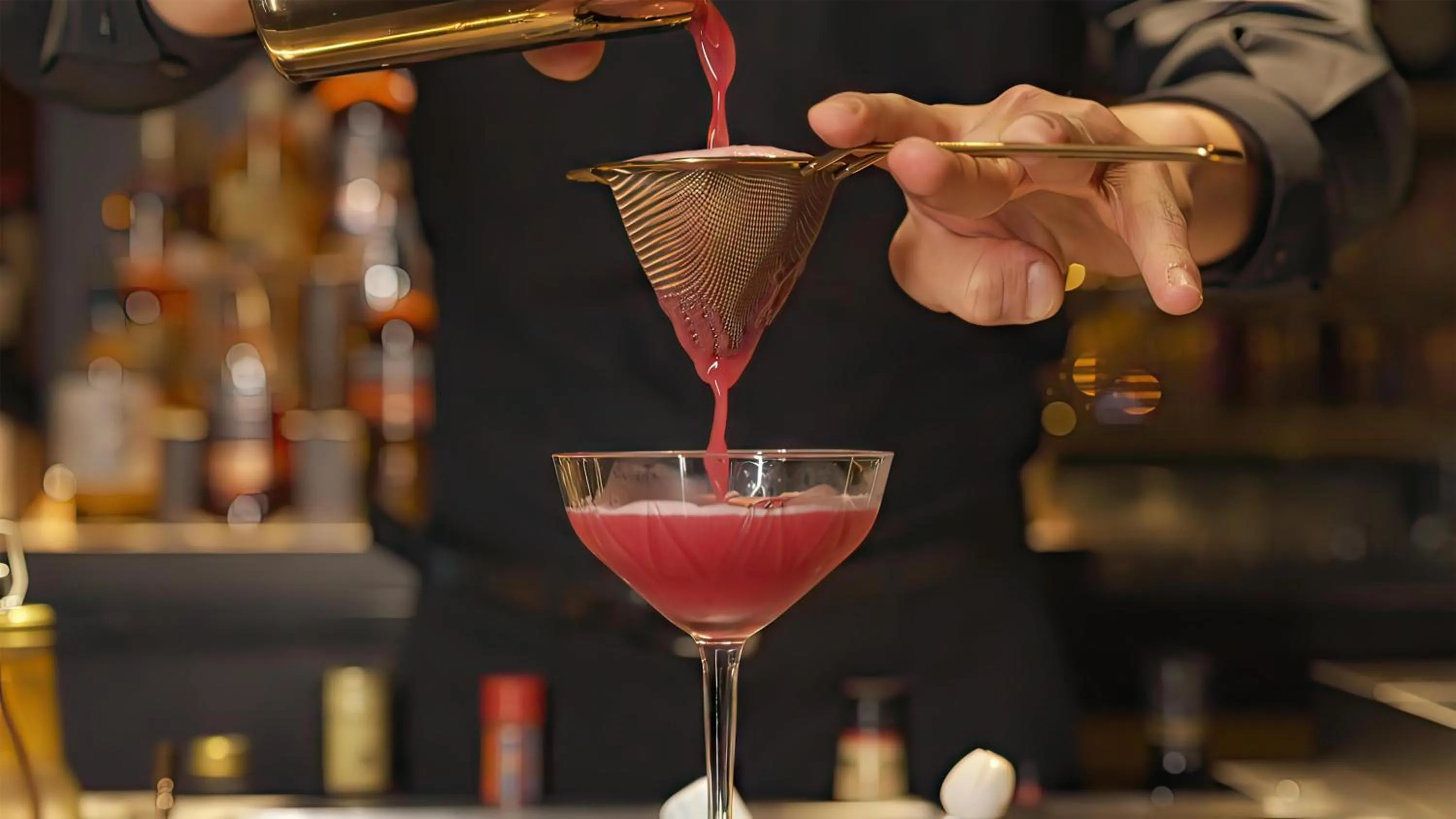 Lounge or bar in Conrad Bahrain Financial Harbour