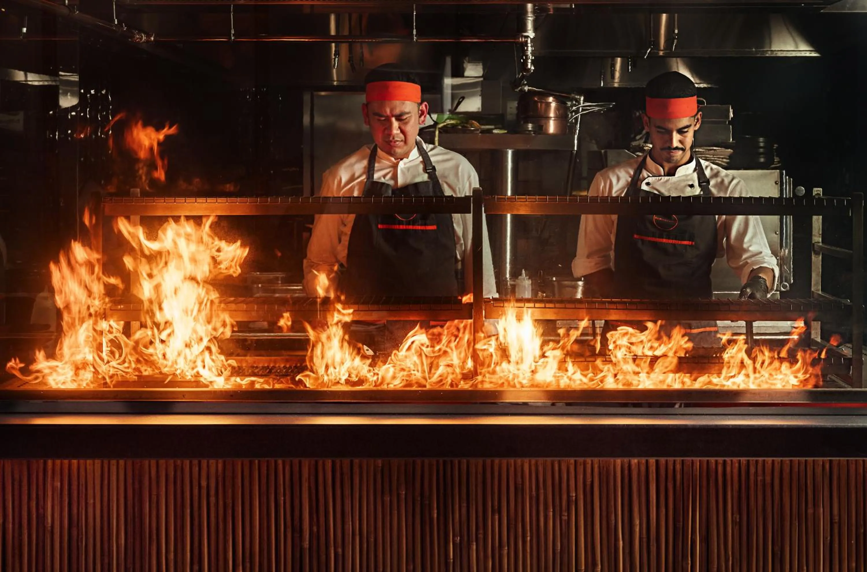 kitchen in Conrad Bahrain Financial Harbour