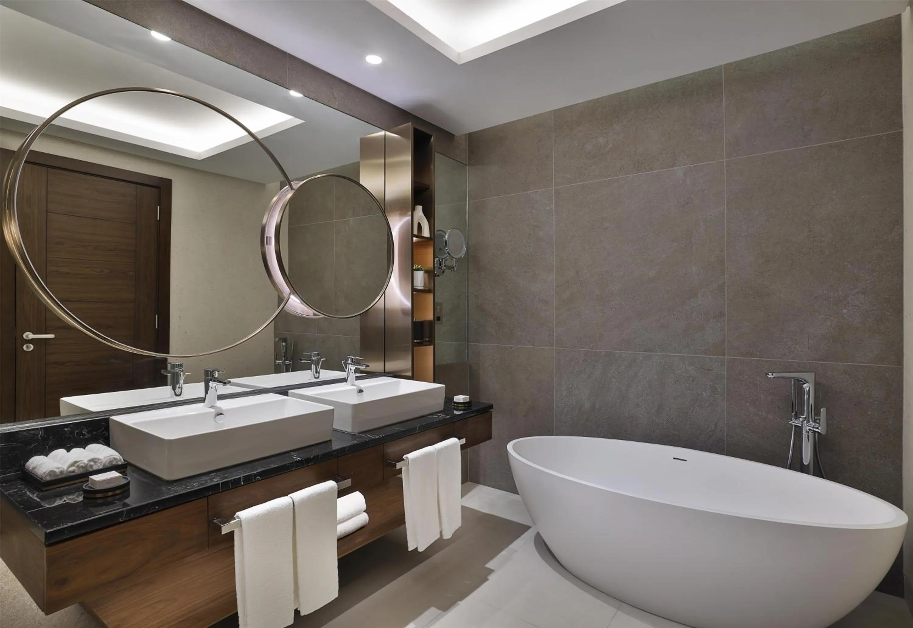 Bathroom in Conrad Bahrain Financial Harbour