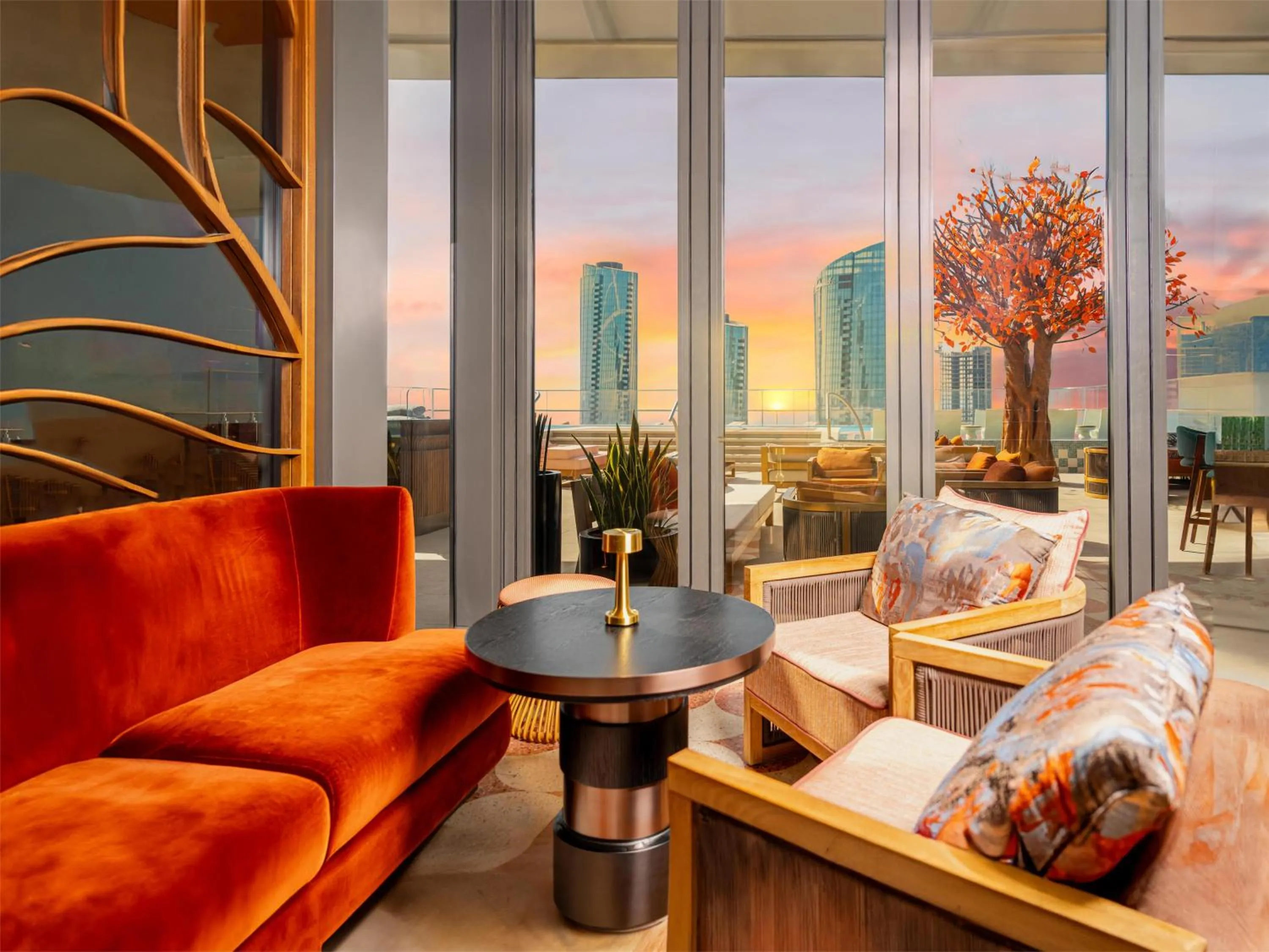 Restaurant/places to eat in Conrad Bahrain Financial Harbour