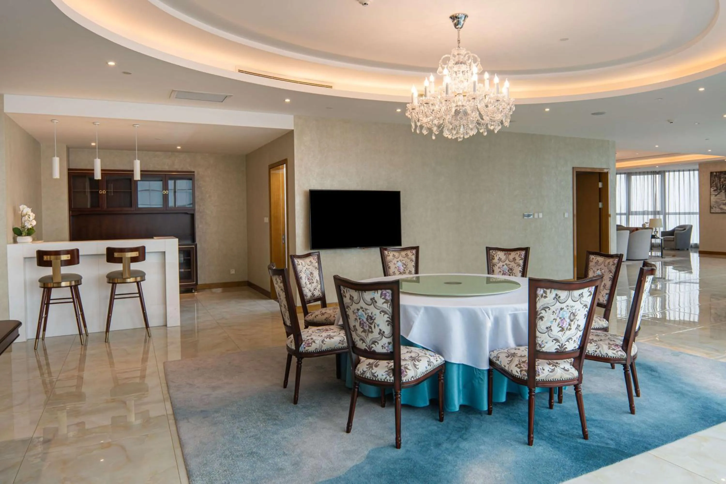 Photo of the whole room in Hilton Brazzaville Les Tours Jumelles Hotel & Residences