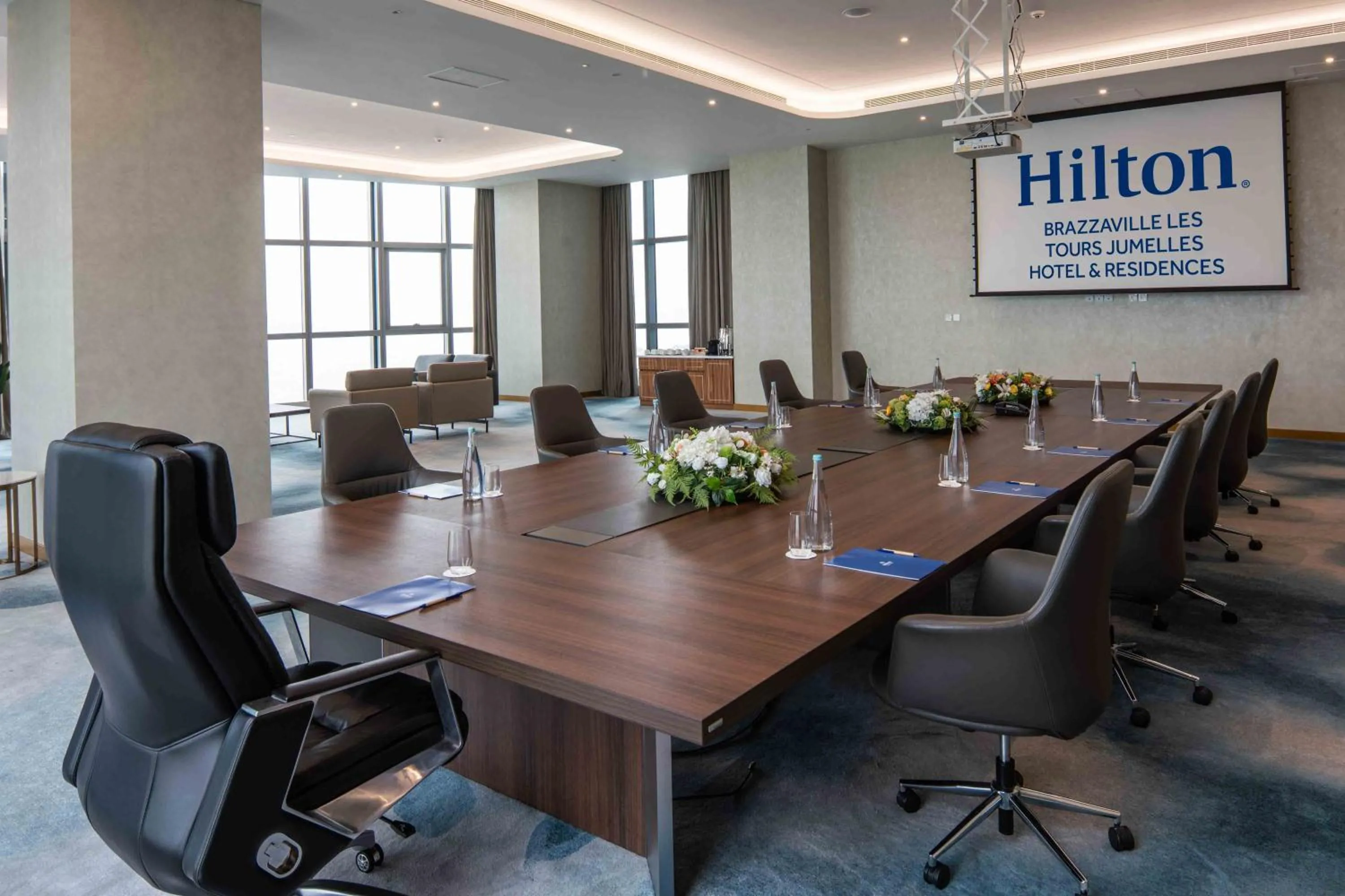 Business facilities in Hilton Brazzaville Les Tours Jumelles Hotel & Residences