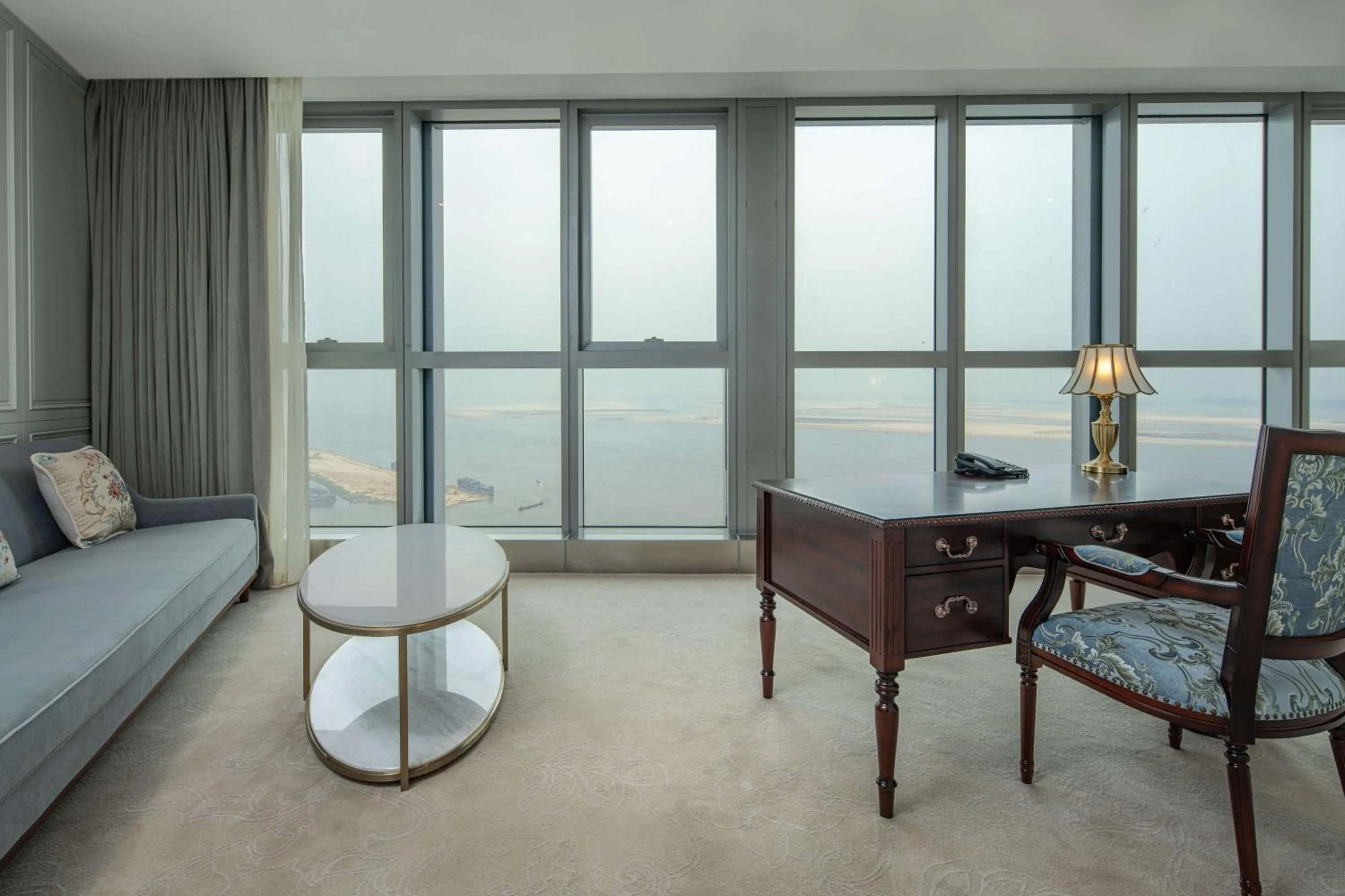 Bedroom in Hilton Brazzaville Les Tours Jumelles Hotel & Residences