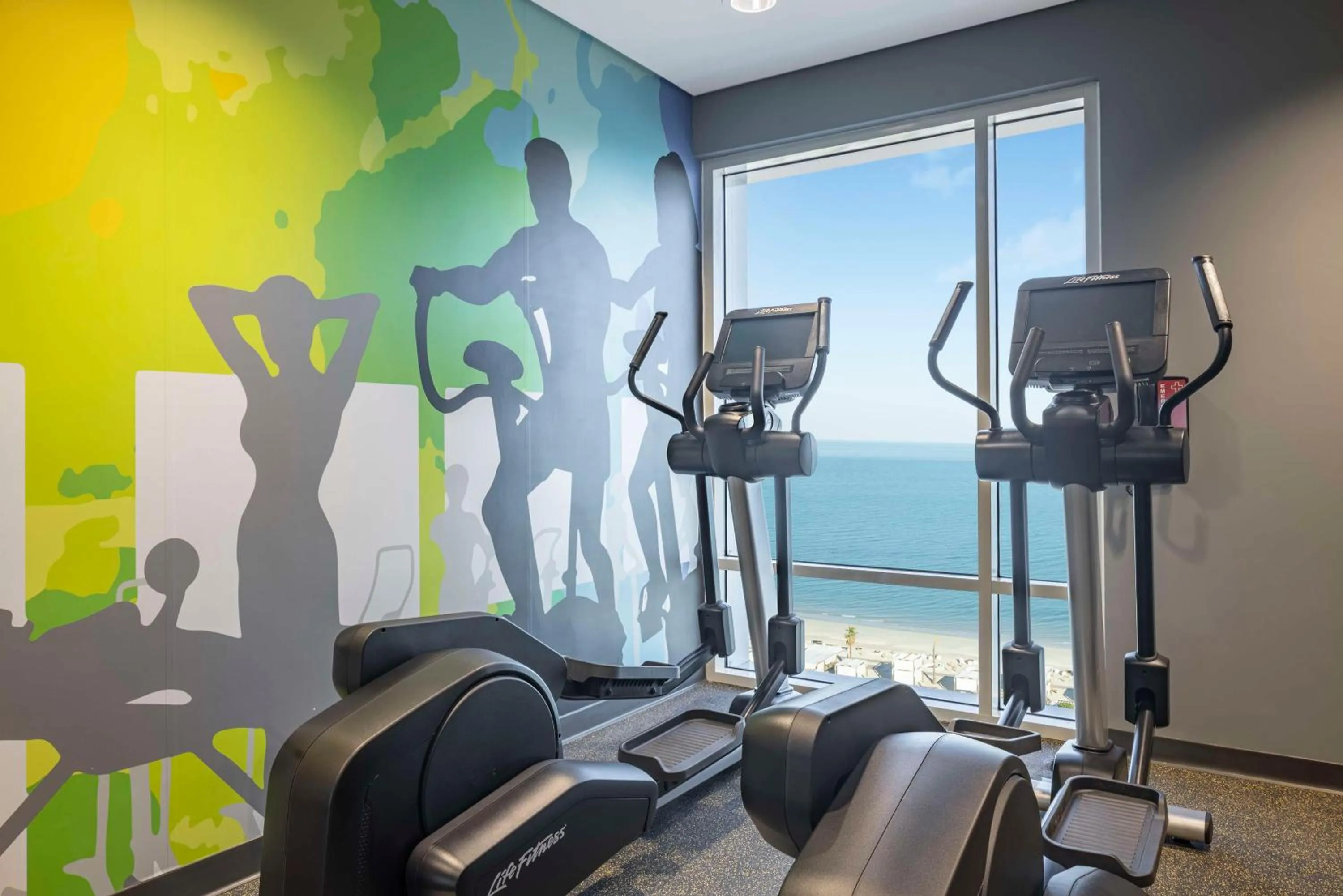 Fitness centre/facilities in Hampton By Hilton Kuwait Salmiya