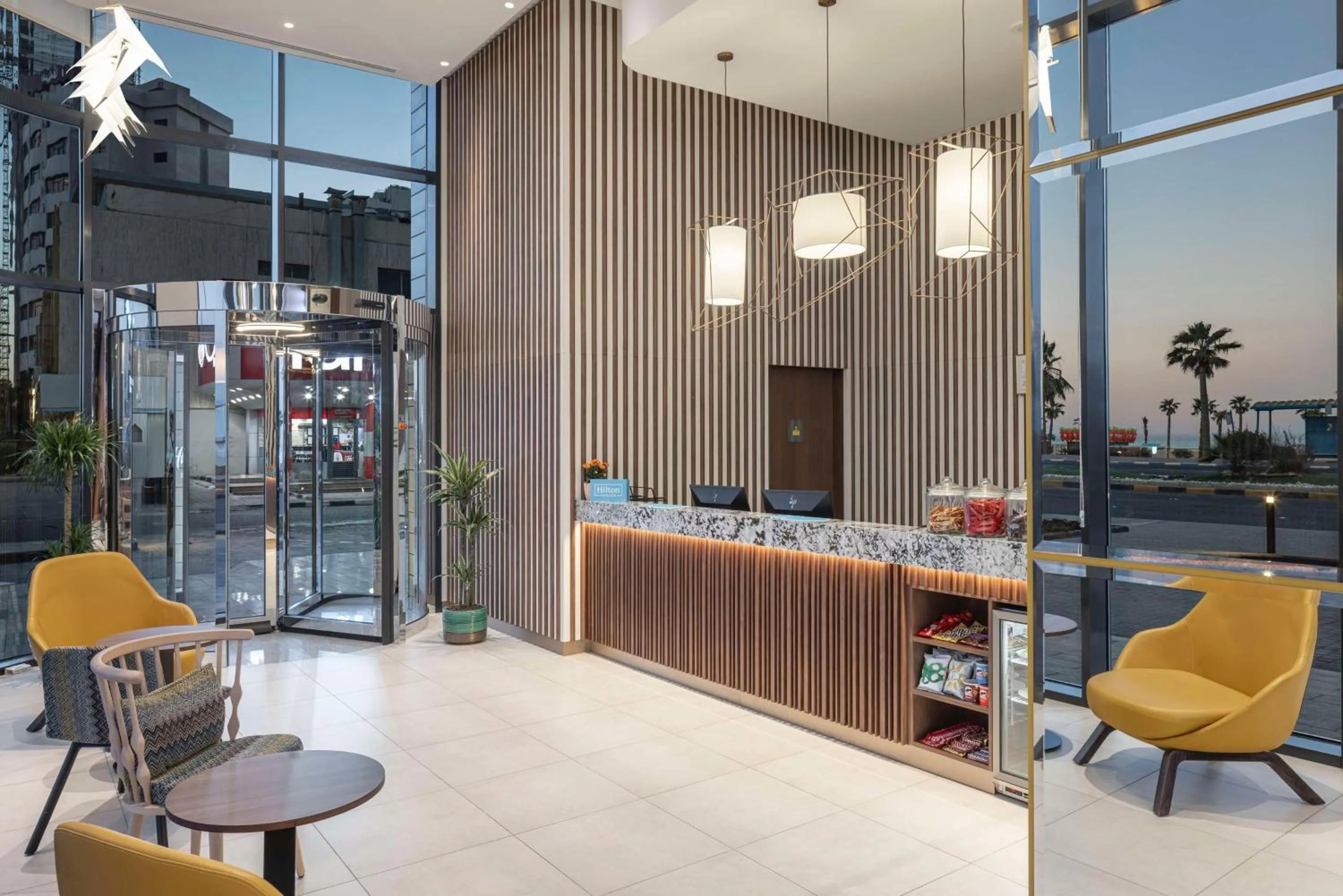 Lobby or reception in Hampton By Hilton Kuwait Salmiya