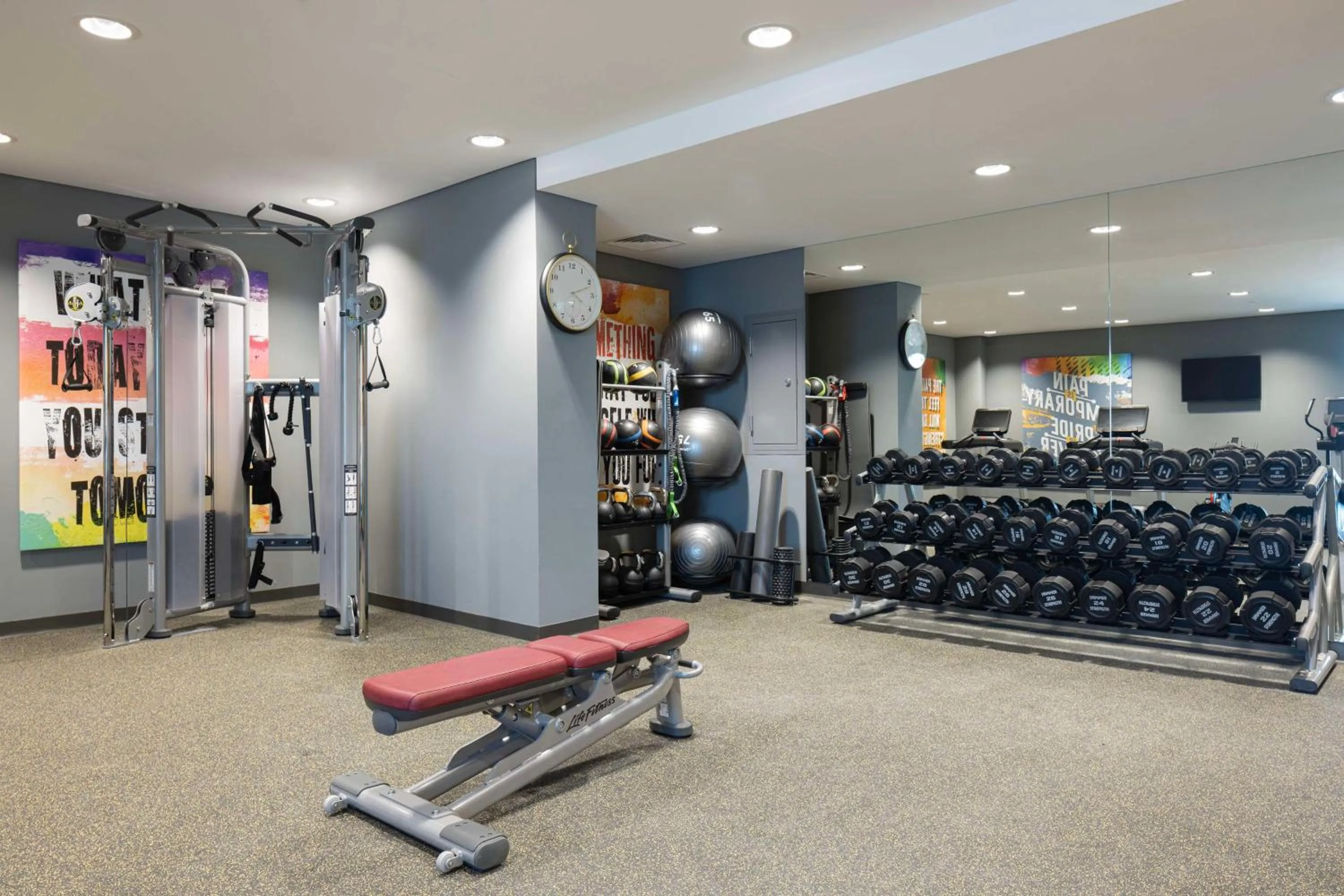Fitness centre/facilities in Hampton By Hilton Kuwait Salmiya