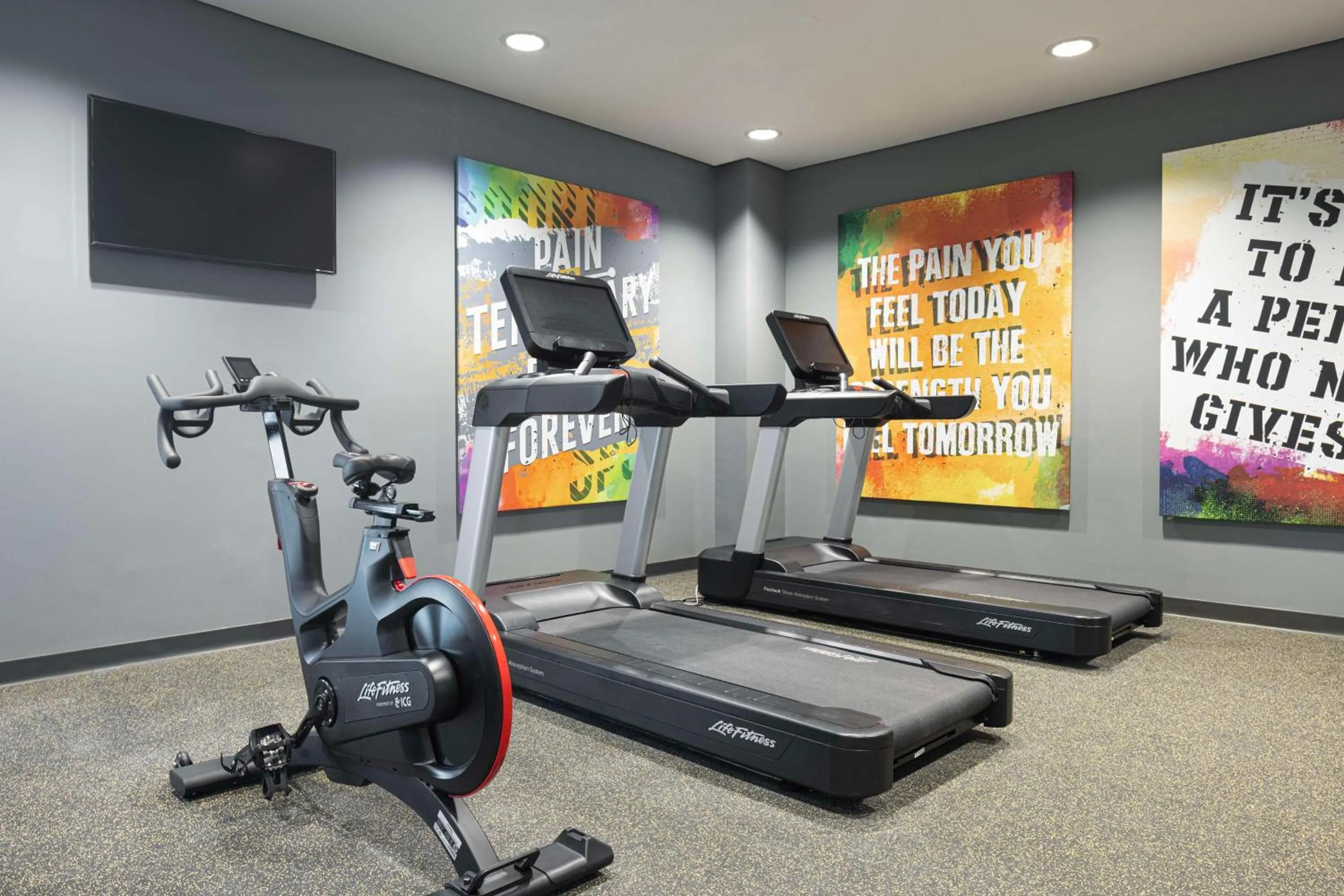 Fitness centre/facilities in Hampton By Hilton Kuwait Salmiya