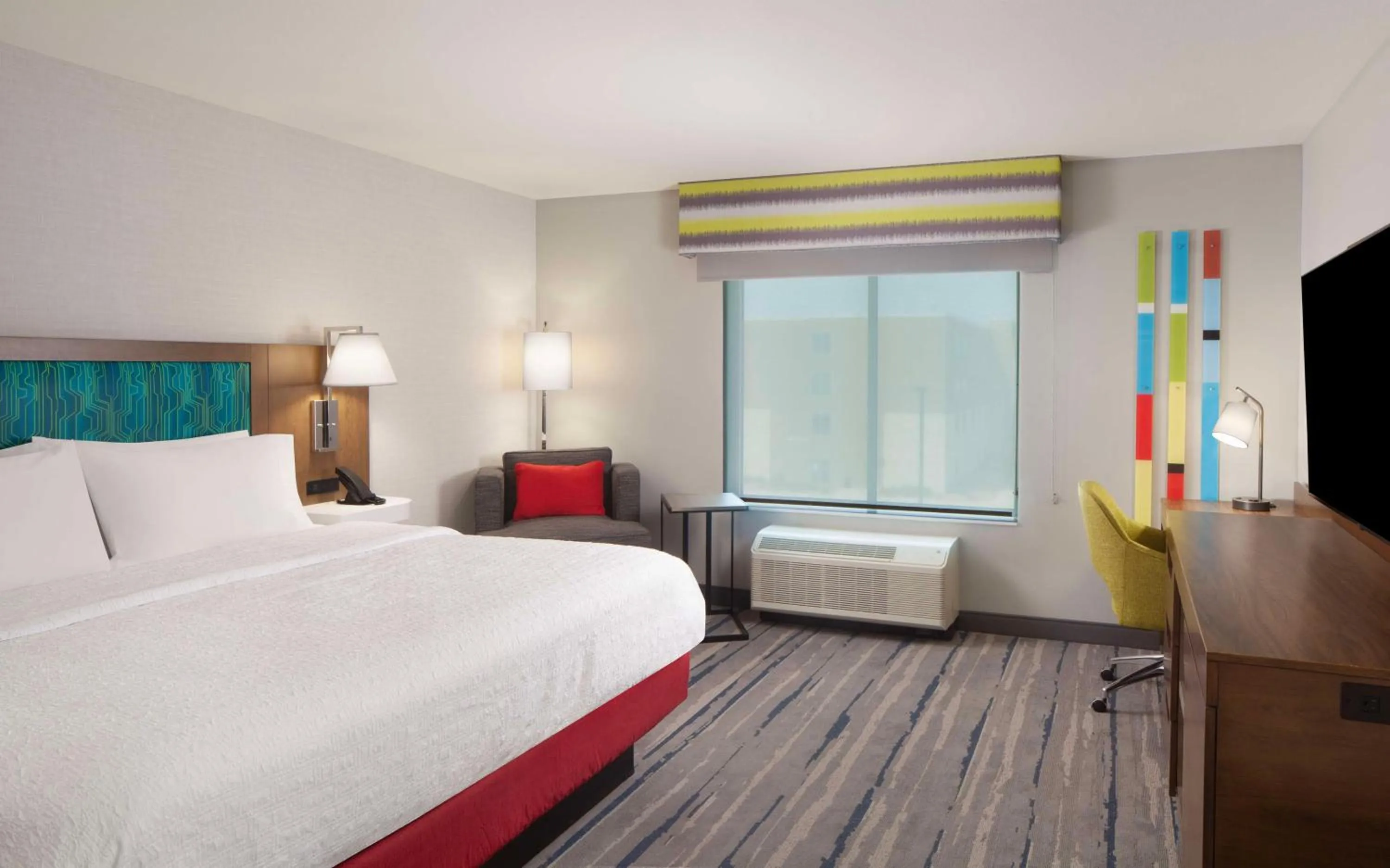 Bed in Hampton Inn Ogallala