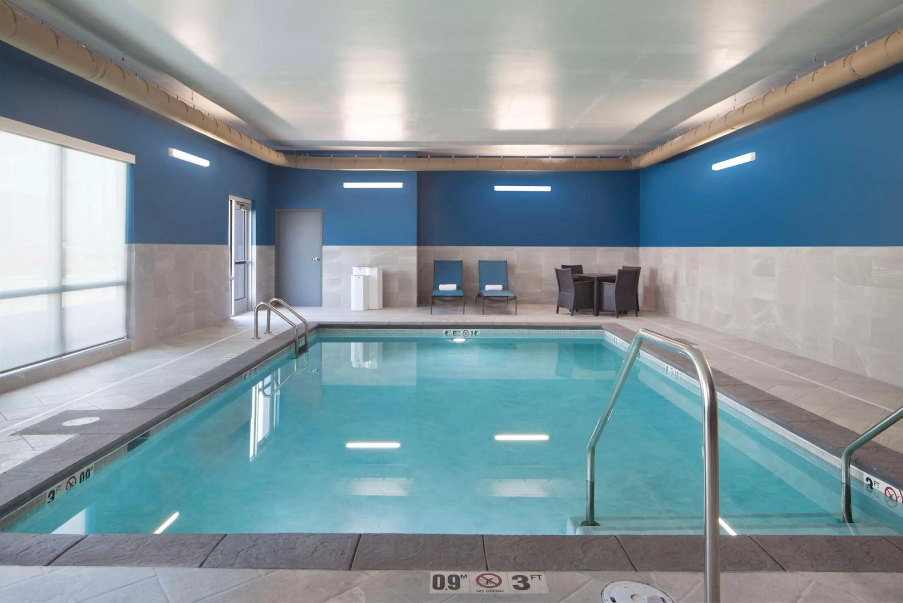 Pool view in Hampton Inn Ogallala