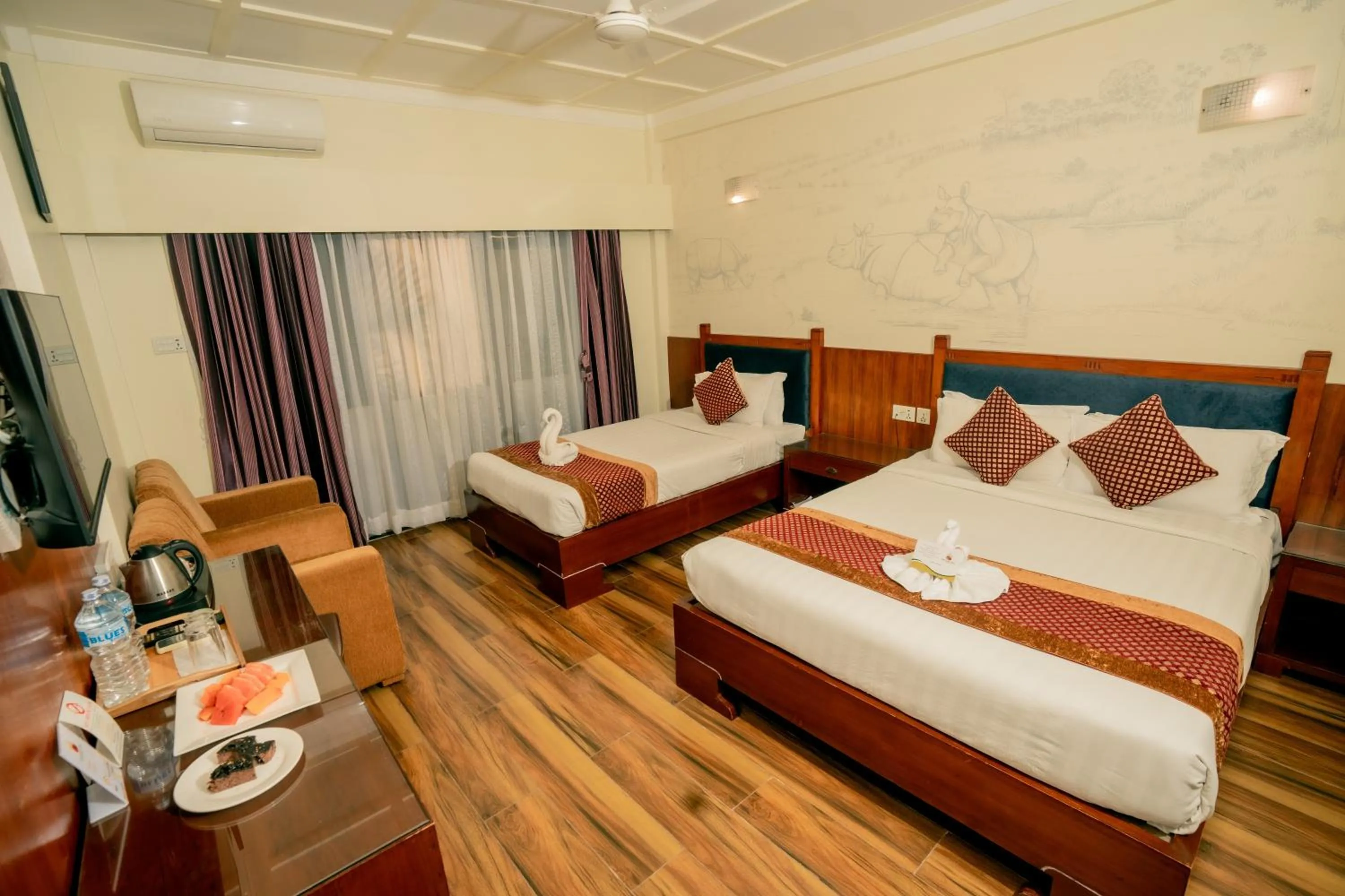 Deluxe Twin Room - single occupancy in Hotel Jungle Crown