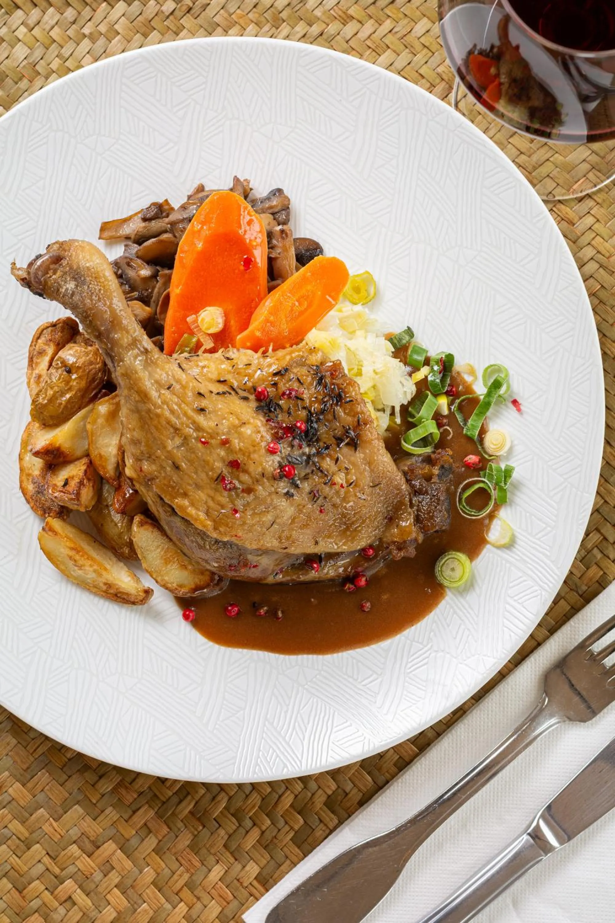 Meals in Hôtel De La Plage